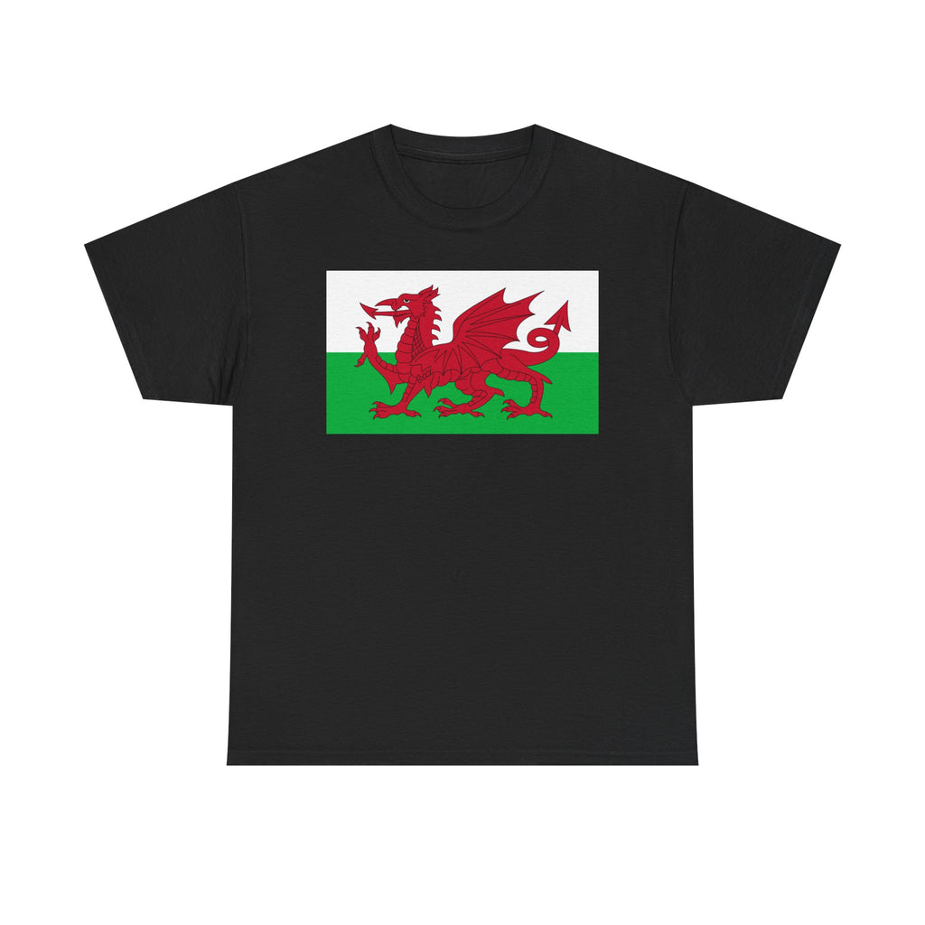 Welsh Dragon T‑Shirt — Cymru Red Dragon Flag Tee