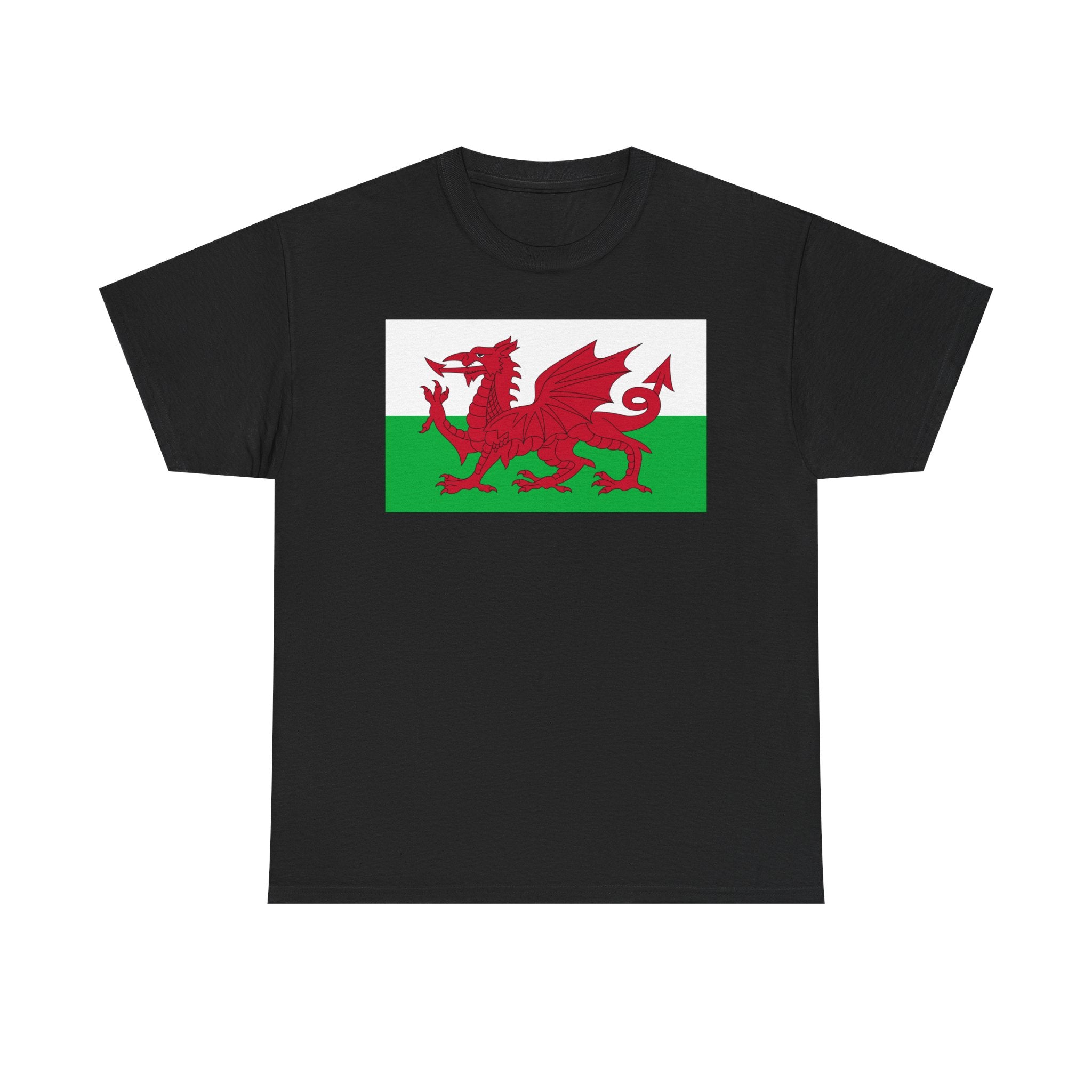 Welsh Dragon T‑Shirt — Cymru Red Dragon Flag Tee
