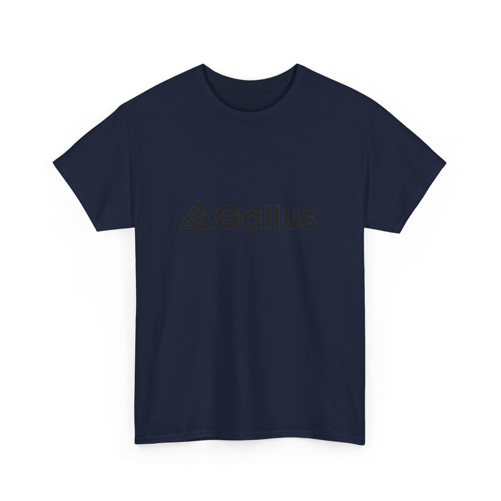 Italy Map Tee — GALLUS Logo Casual Cotton T-Shirt