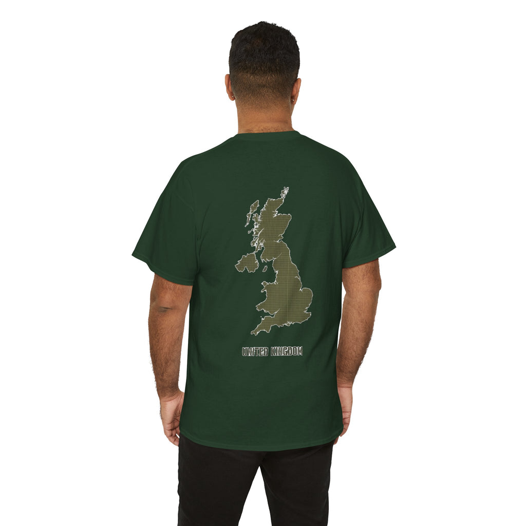United Kingdom Map Tee — "GALLUS" Streetwear Graphic T-Shirt