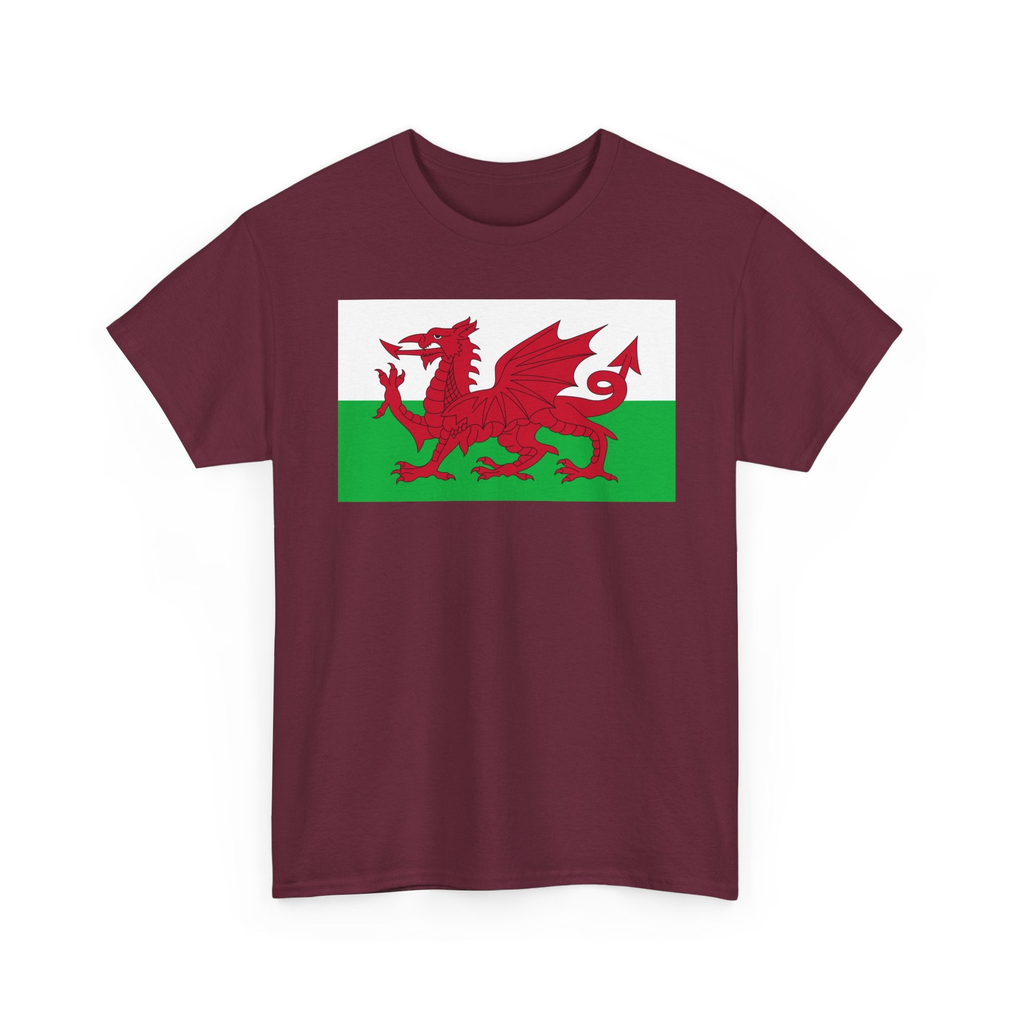 Welsh Dragon T‑Shirt — Cymru Red Dragon Flag Tee