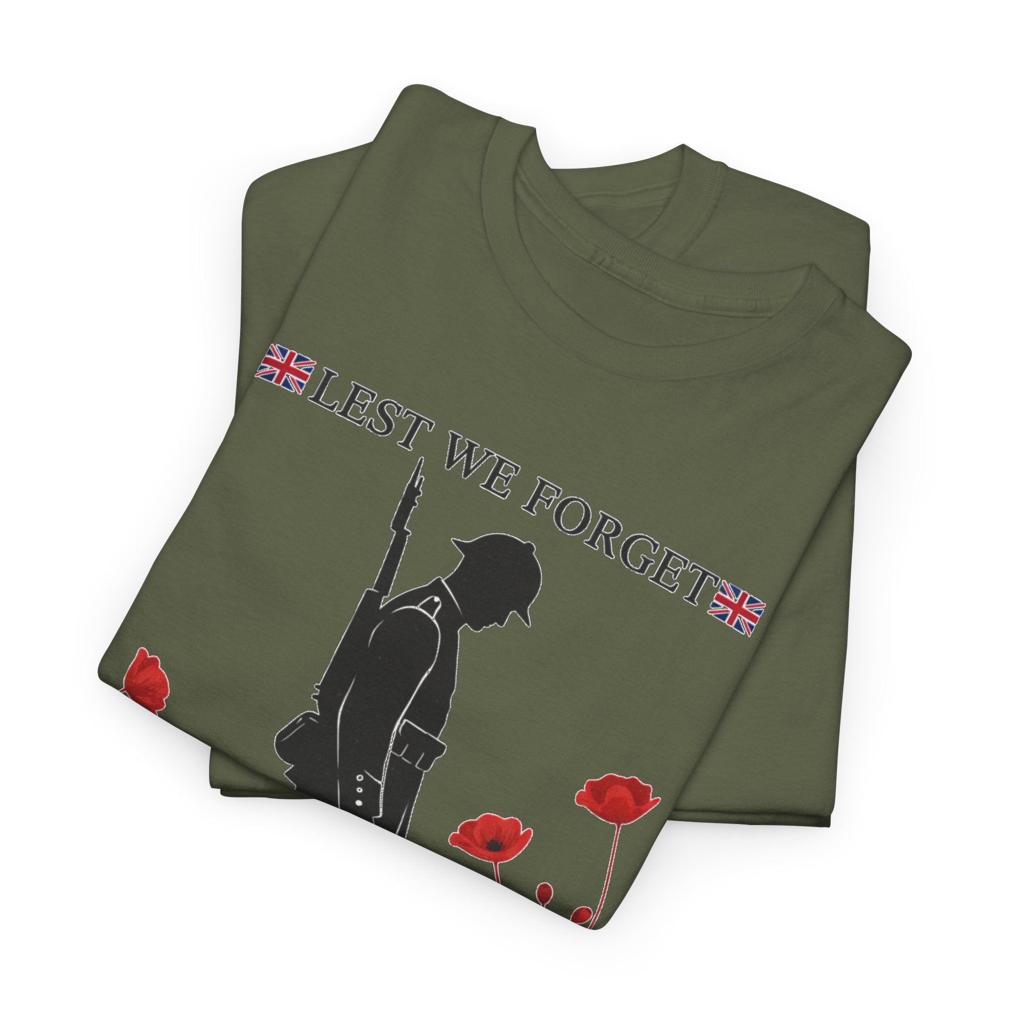 Flanders 1914–1918 T-Shirt — Great War Heritage Graphic