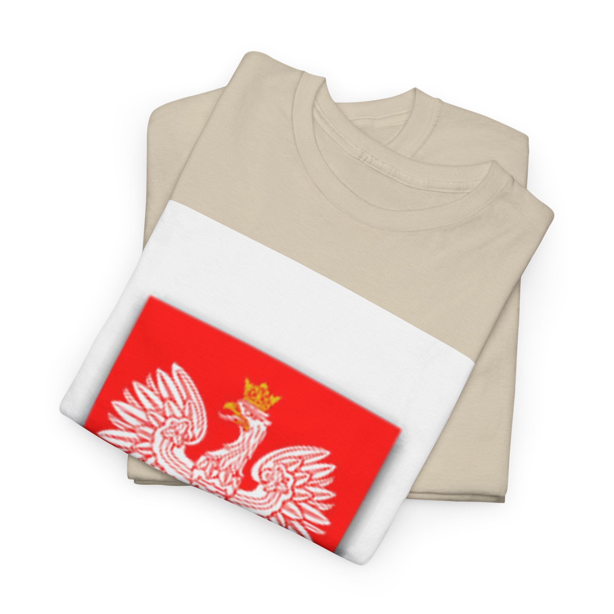 Polish White Eagle T-Shirt — Polska Coat of Arms Tee