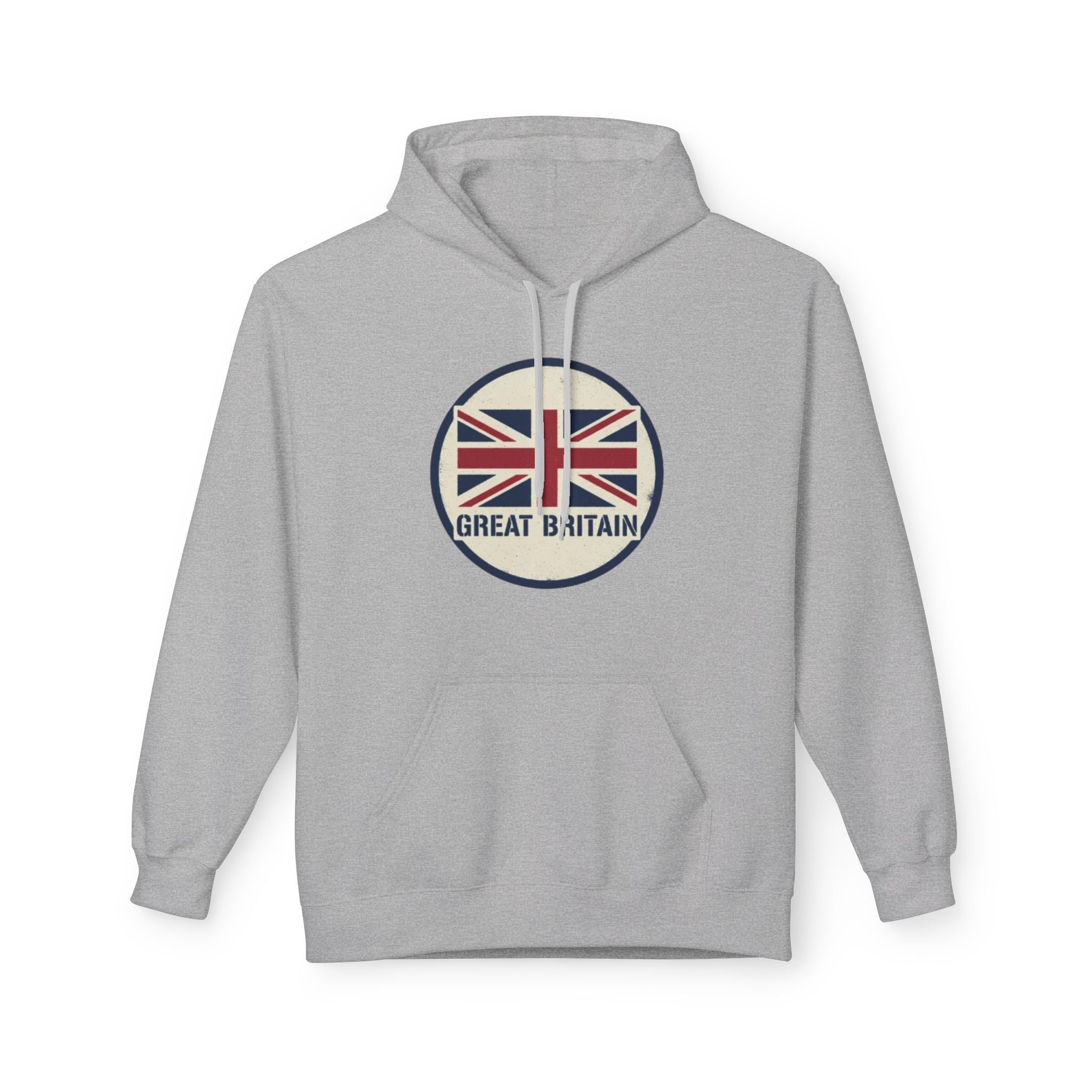 Great Britain Union Jack Hoodie — Vintage British Flag Pullover
