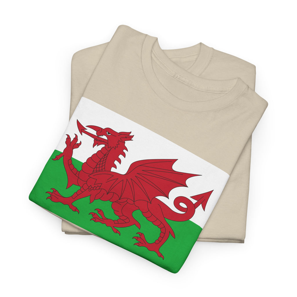 Welsh Dragon T‑Shirt — Cymru Red Dragon Flag Tee