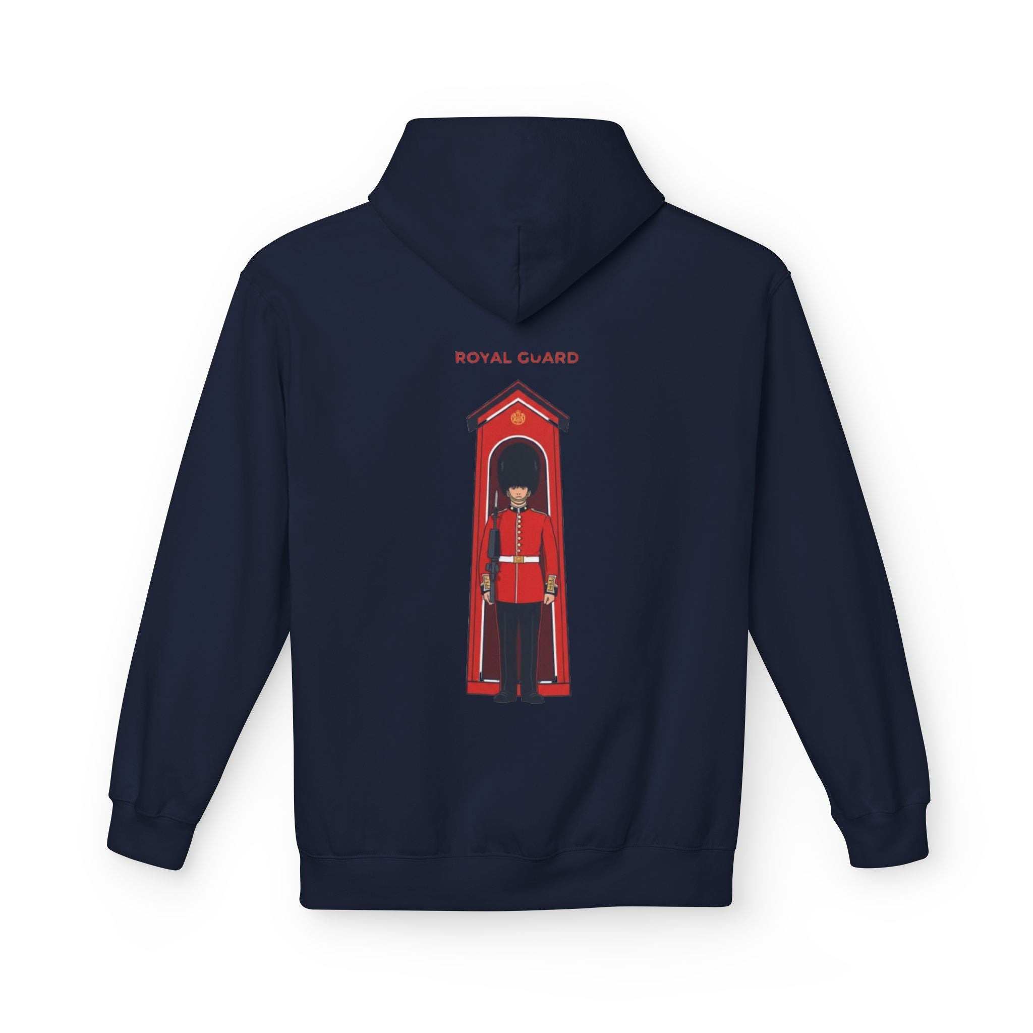 Royal Guard Illustration Hoodie — British Soldier Graphic Hoodie