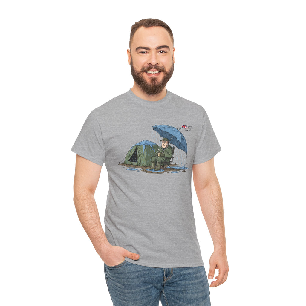 Retro Mountain Camper Graphic T-Shirt — Vintage Van Life Adventure Tee