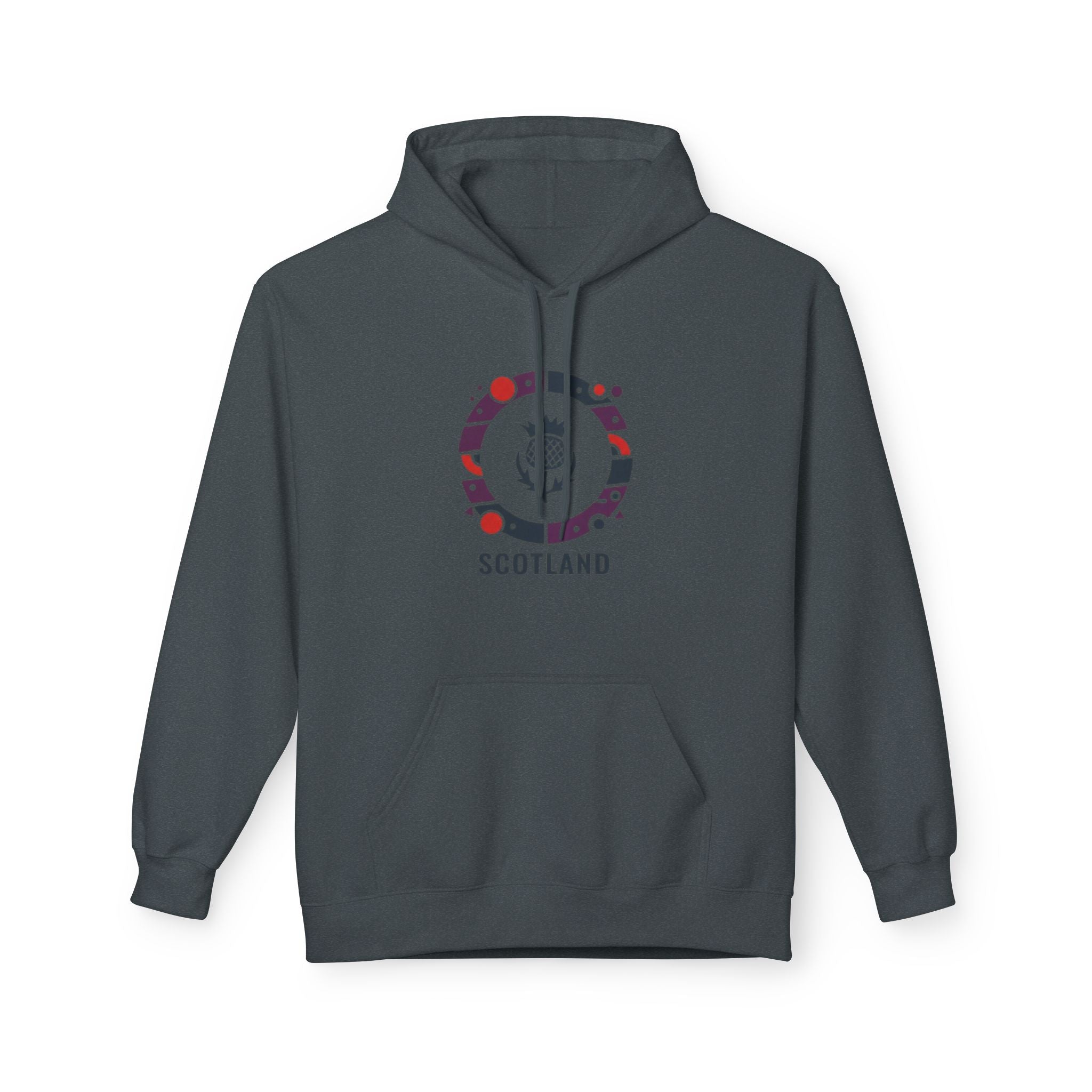 Scotland Crest Hoodie — Modern Celtic Emblem Travel & Pride Pullover
