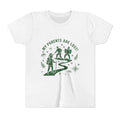Youth Tee — “My Parents Are Lost” Funny Camping Kids T-Shirt