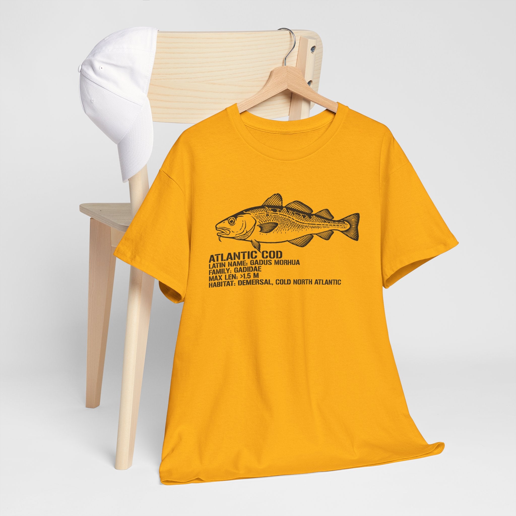 Atlantic Cod Graphic T-Shirt for Anglers
