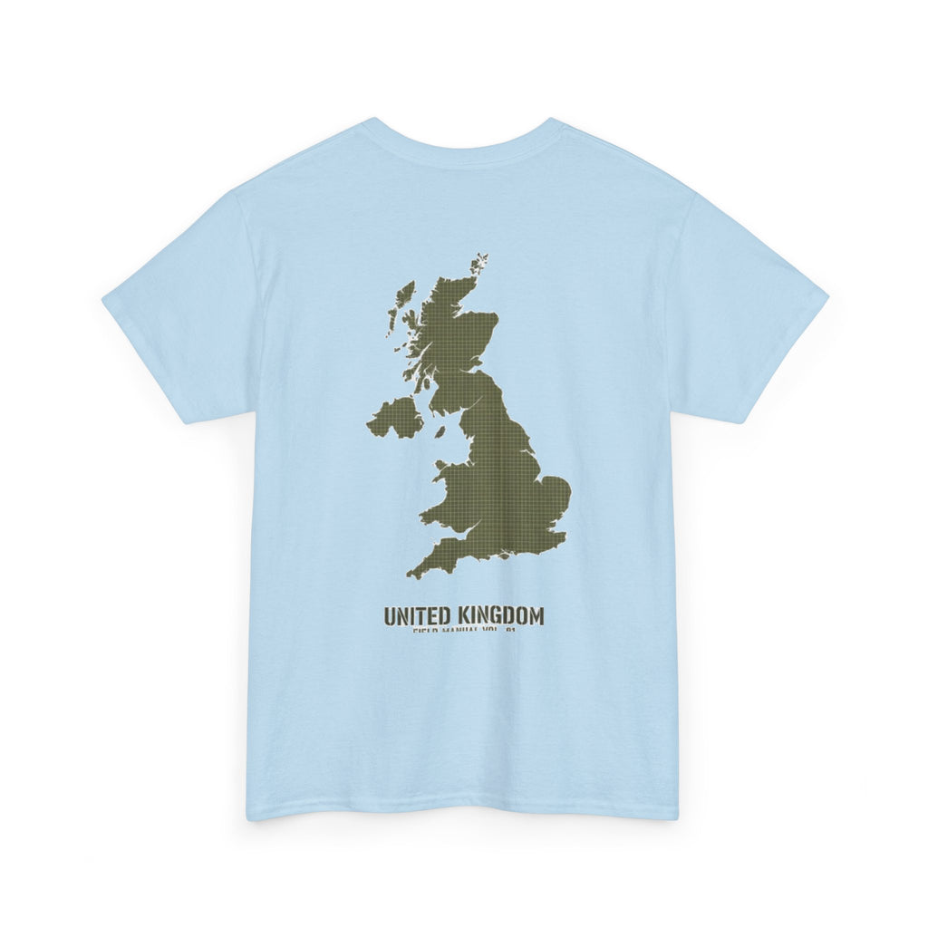 United Kingdom Map T-Shirt — Minimal UK Outline Tee