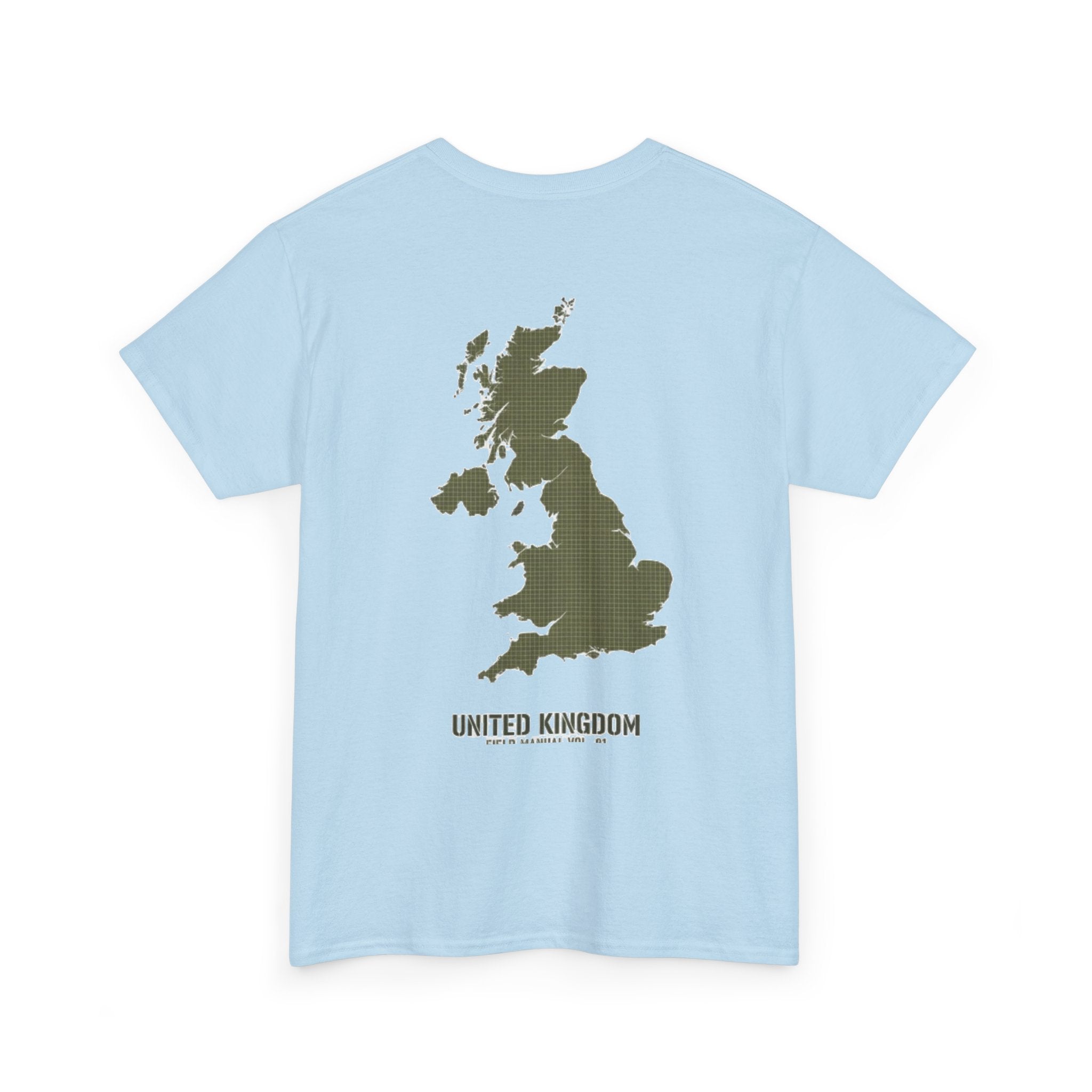 United Kingdom Map T-Shirt — Minimal UK Outline Tee