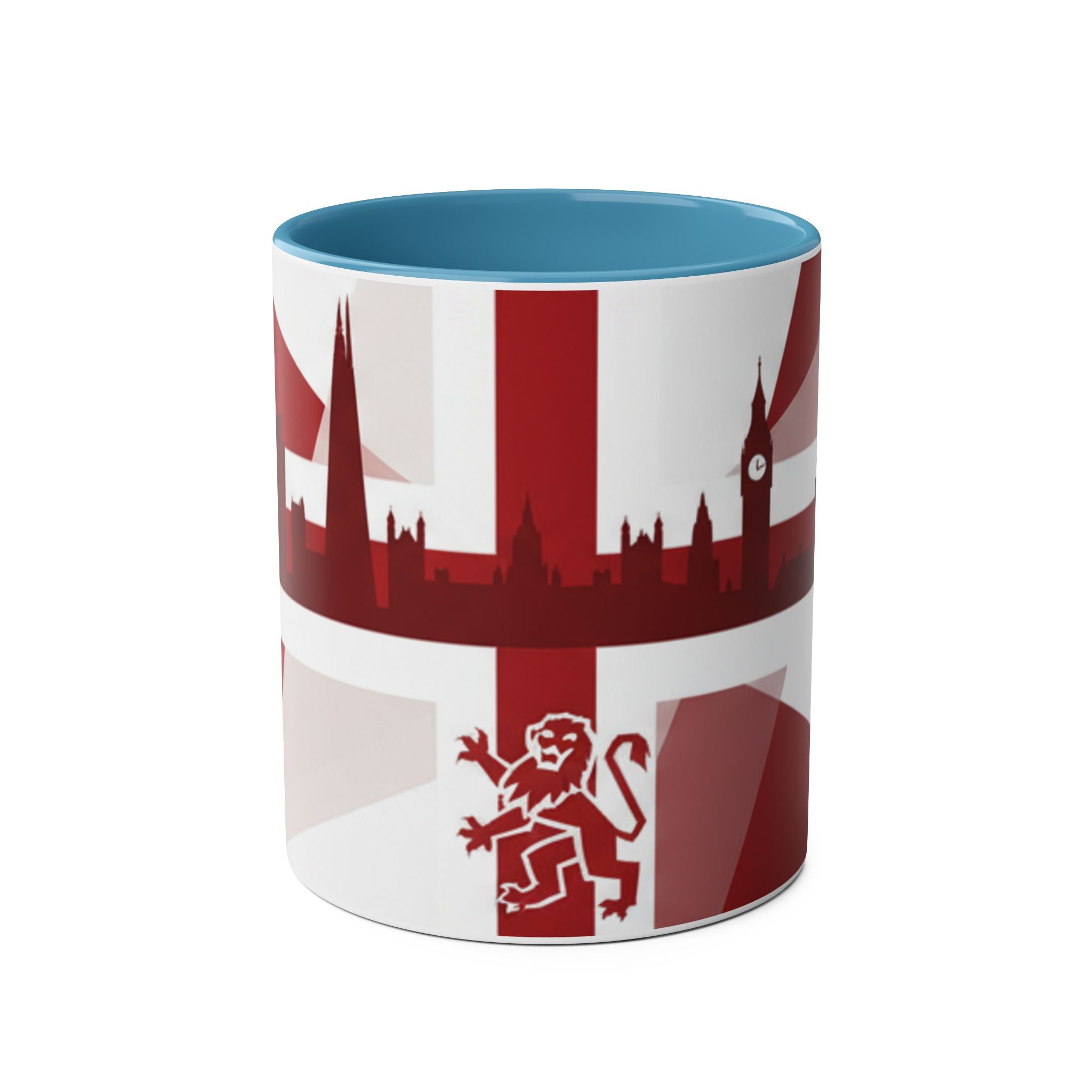 Two-Tone Coffee Mugs, 11oz