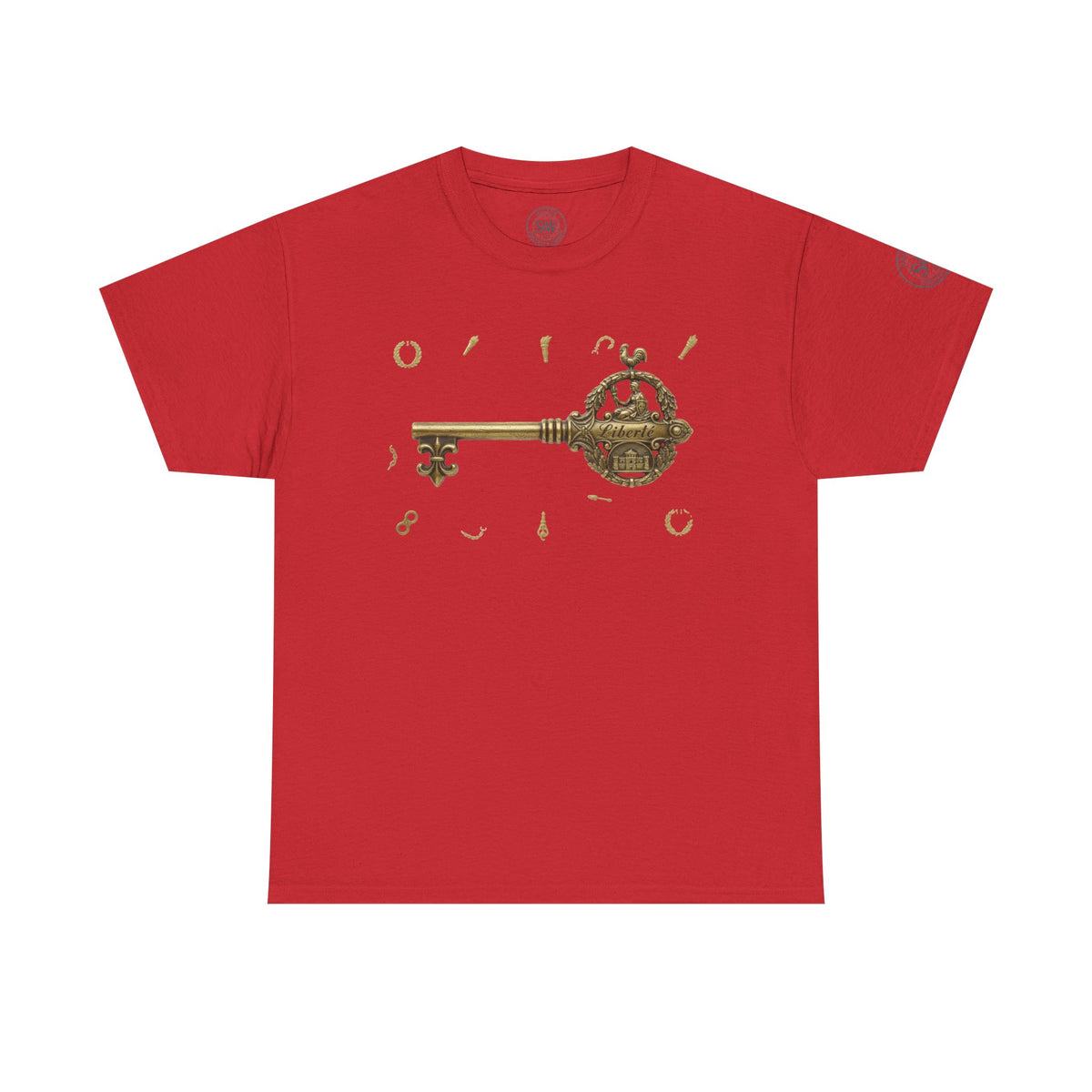 Bastille Key T-Shirt — French Revolution History Tee — product image 12