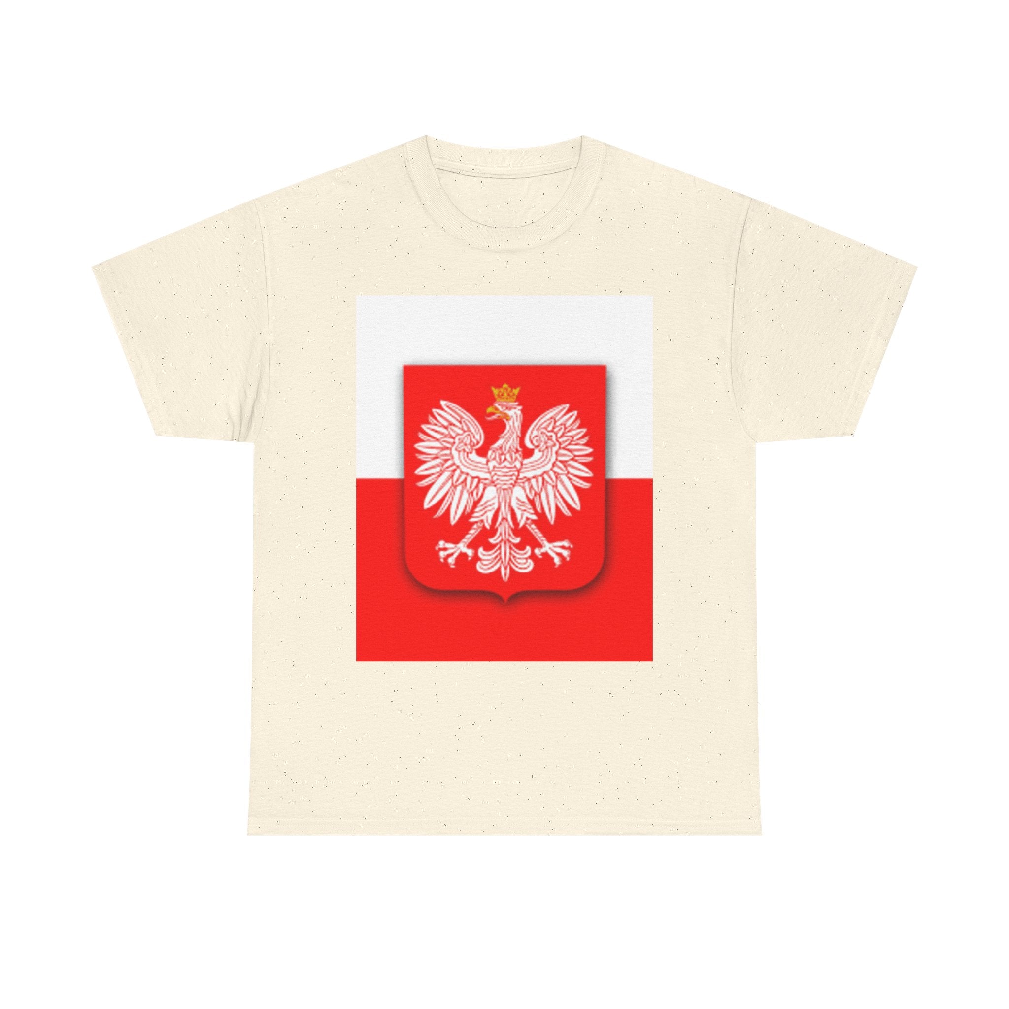Polish White Eagle T-Shirt — Polska Coat of Arms Tee