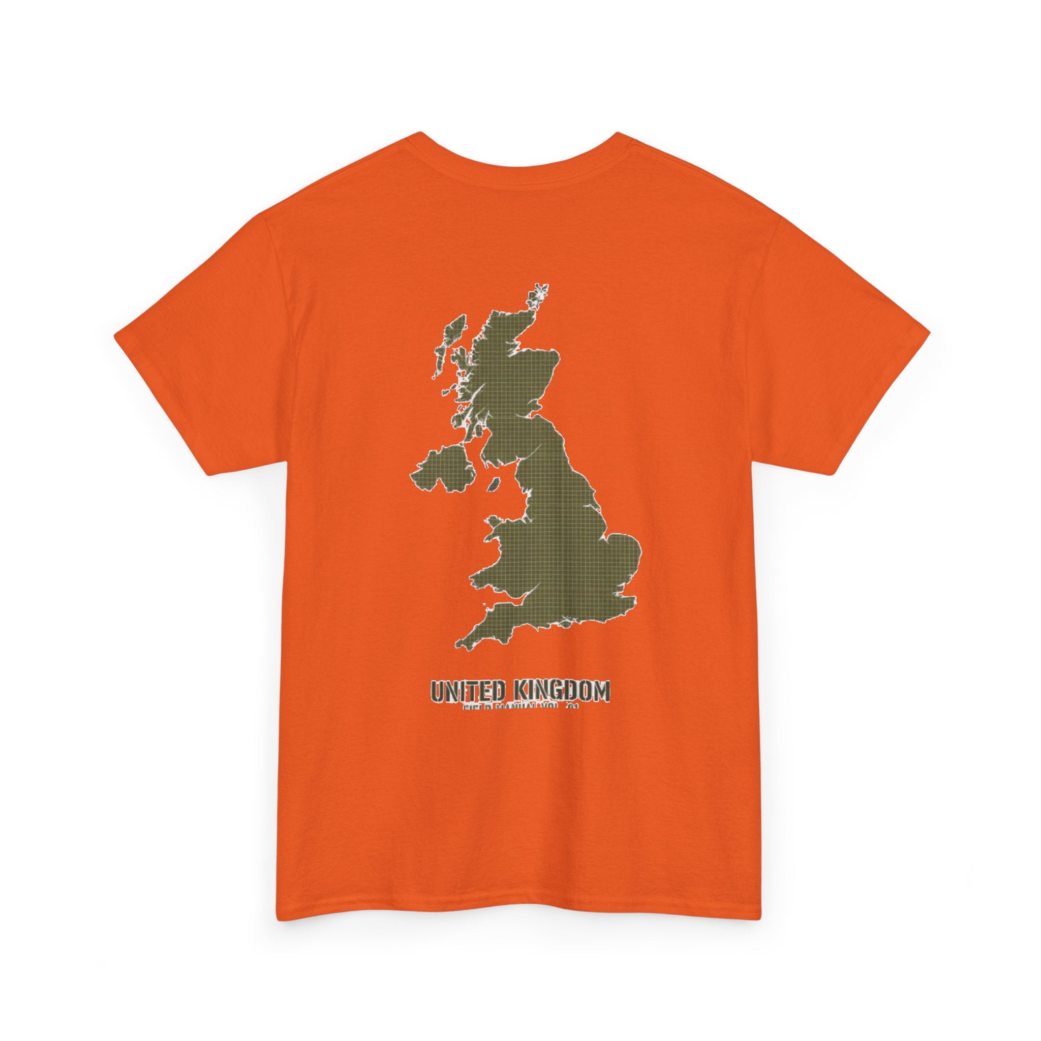 United Kingdom Map T-Shirt — Minimal UK Outline Tee