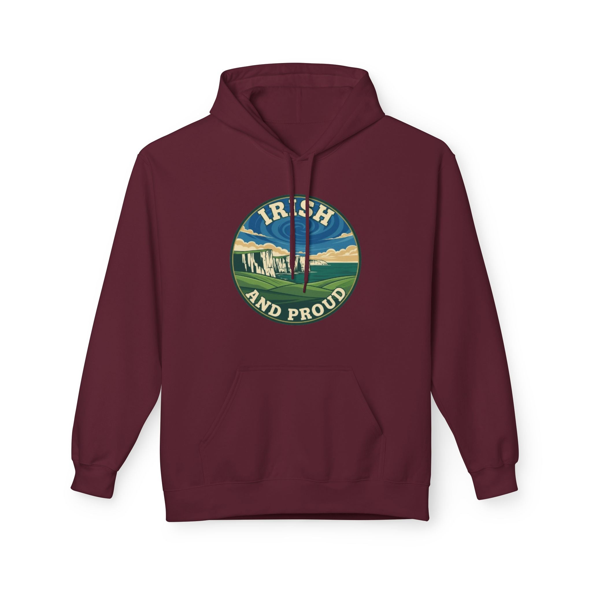 Irish and Proud Hoodie — Vintage Ireland Graphic Pullover