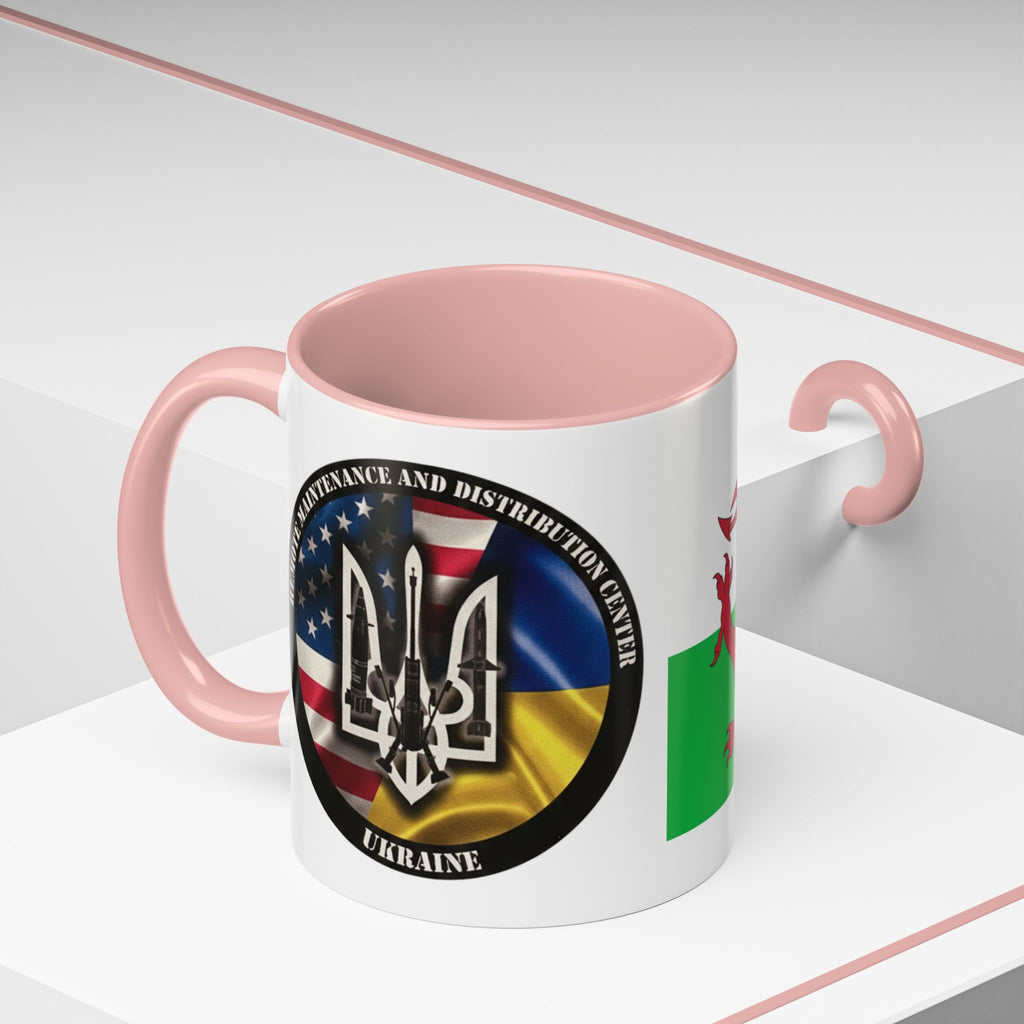 Wales Flag Accent Coffee Mug (11/15oz) – Red Welsh Dragon Tea & Coffee Cup