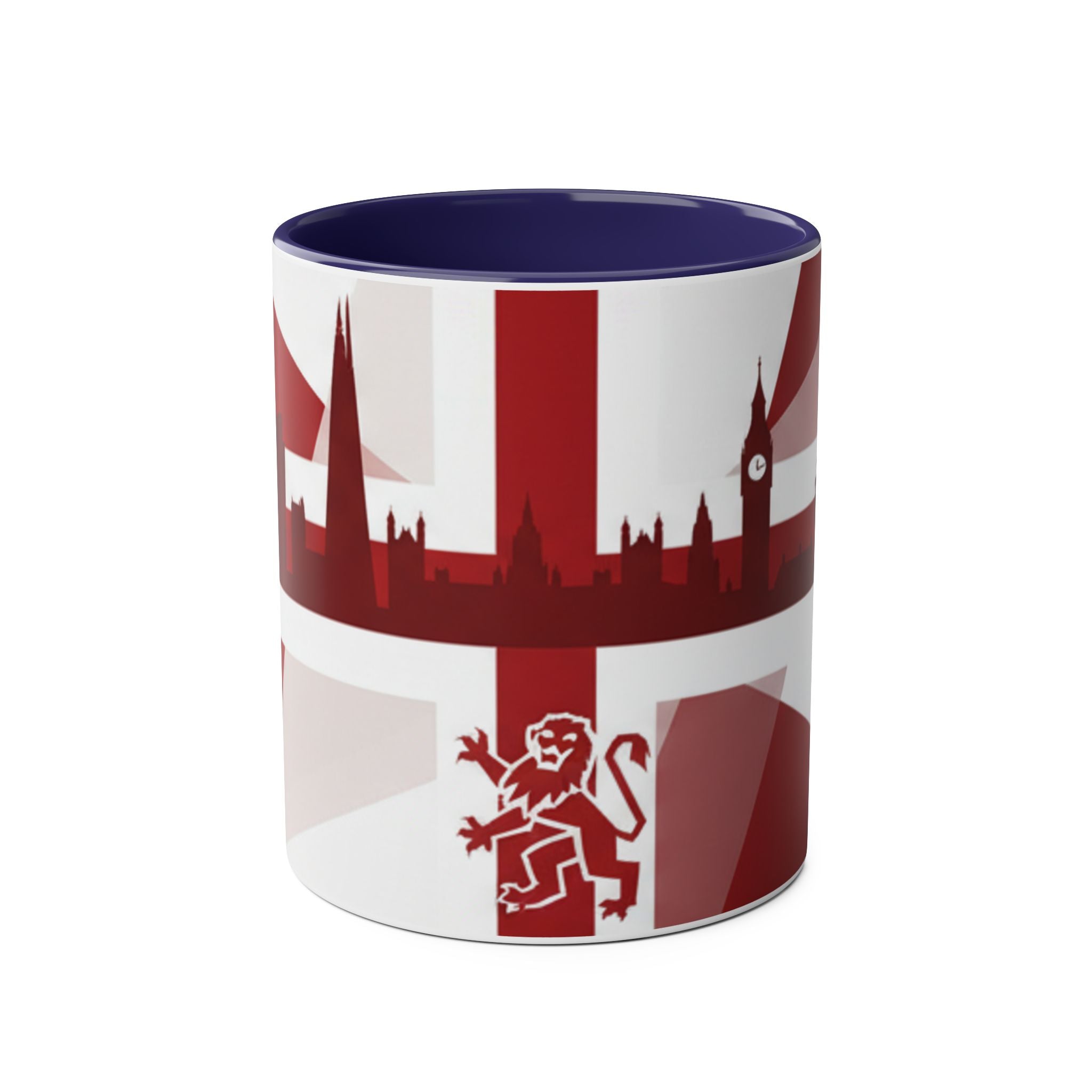 Two-Tone Coffee Mugs, 11oz