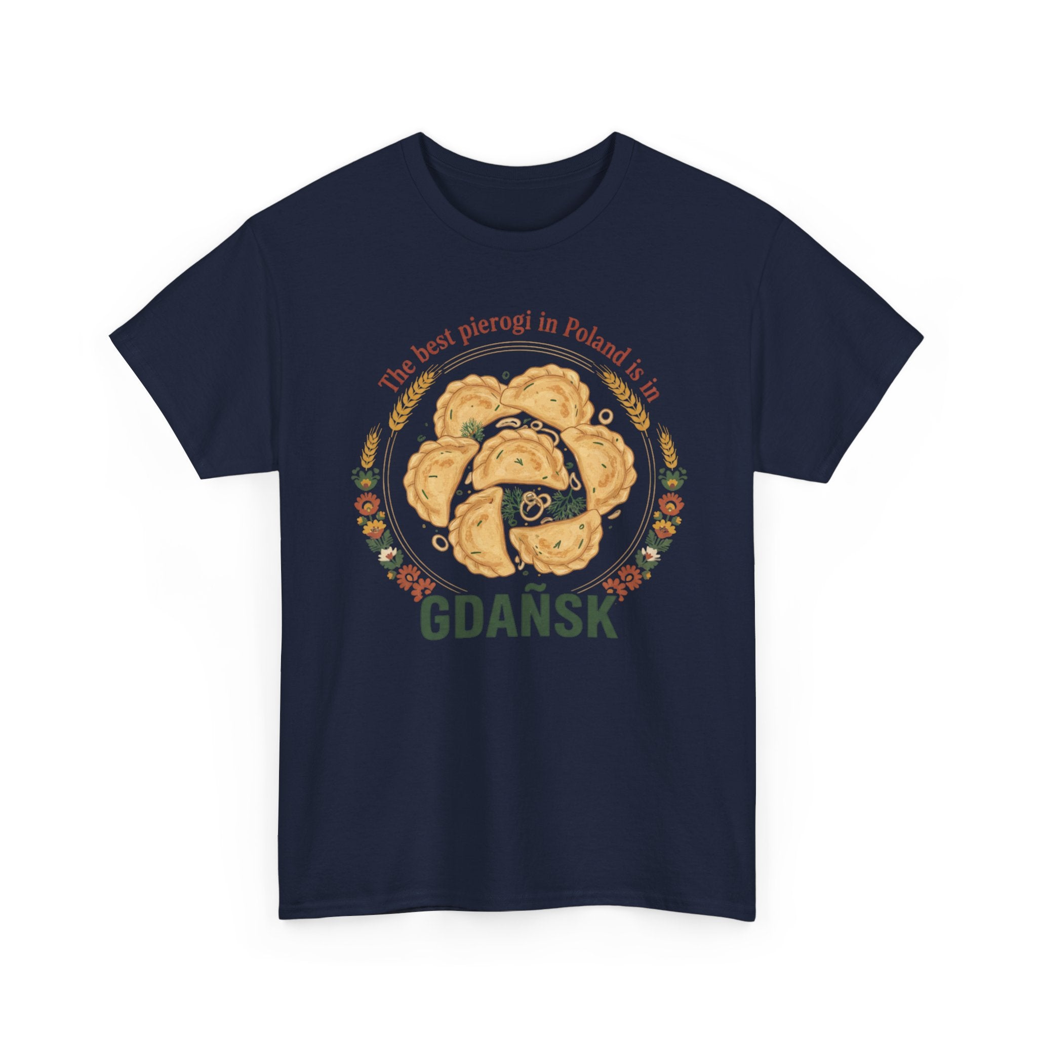 Gdańsk Pierogi T-Shirt — "The best pierogi in Poland" Travel Souvenir Tee