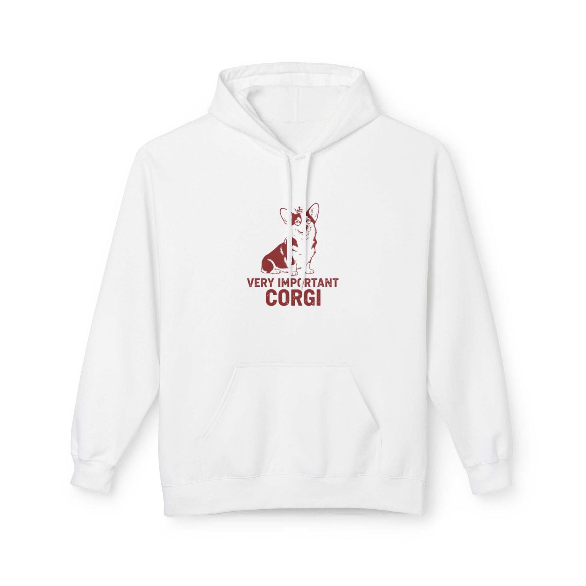Very Important Corgi Hoodie — Cute Corgi Dog Pullover for Pet Lovers