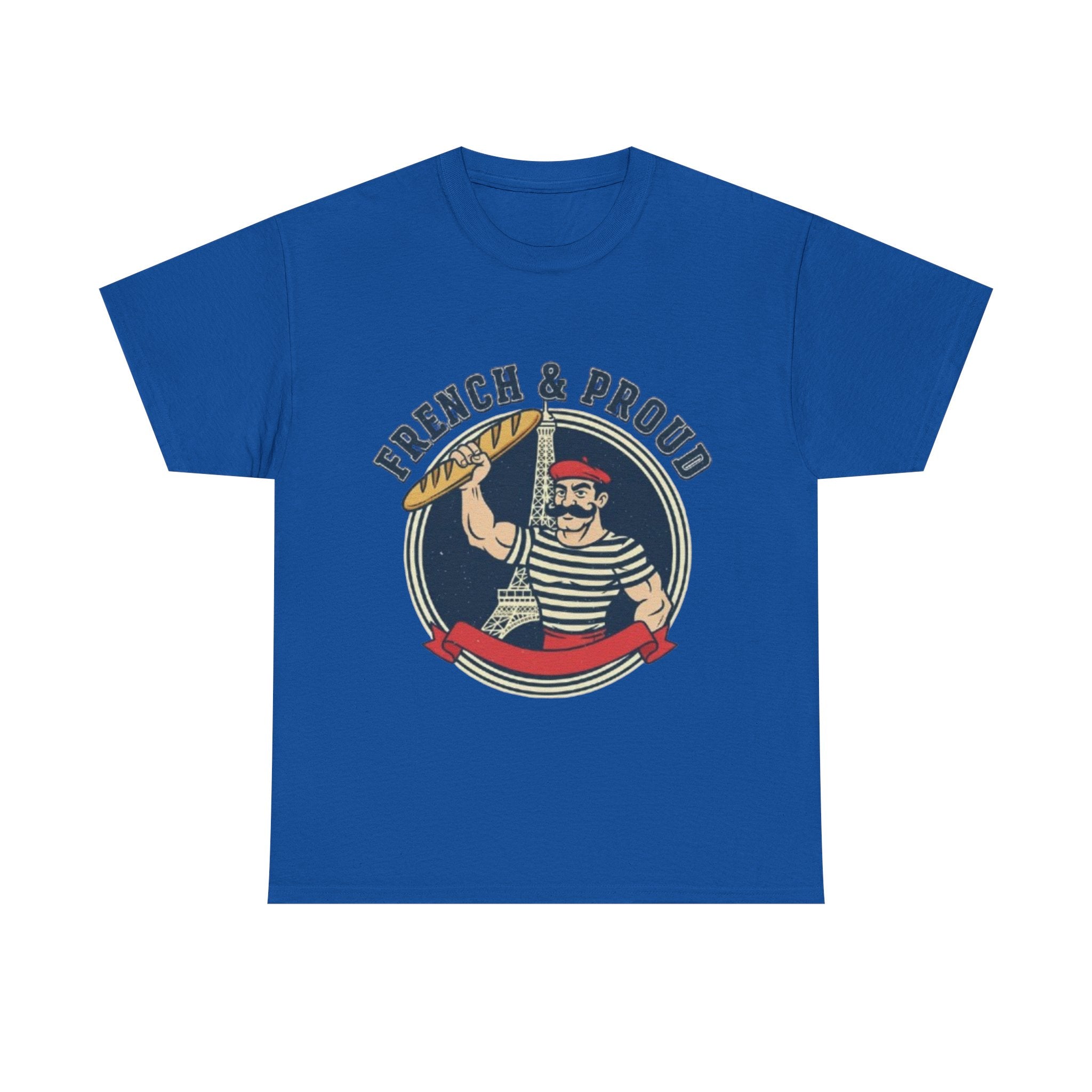 French & Proud T-Shirt — Retro French Sailor Graphic Tee