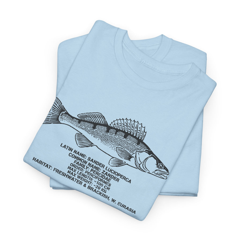 Walleye Fish (Zander) Illustration Tee | Fishing T-Shirt
