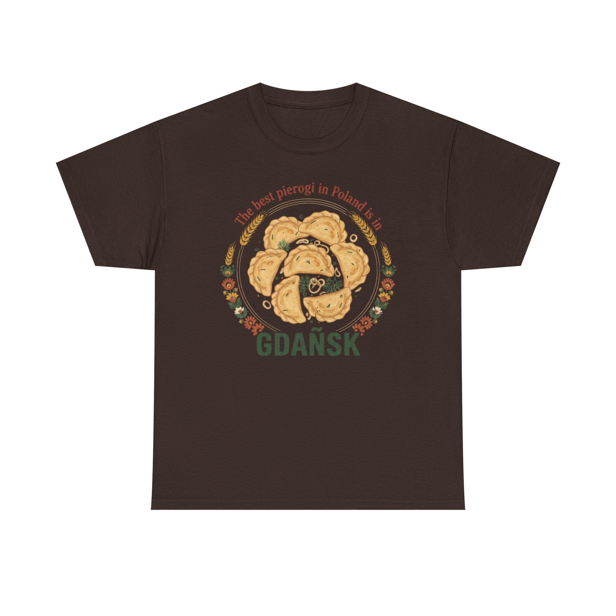 Gdańsk Pierogi T-Shirt — "The best pierogi in Poland" Travel Souvenir Tee