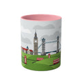 Two-Tone Coffee Mugs, 11oz