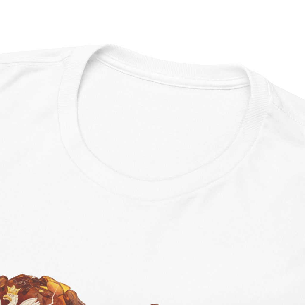 Polish Pride Heart Flame Tee | Polska Heritage T-Shirt