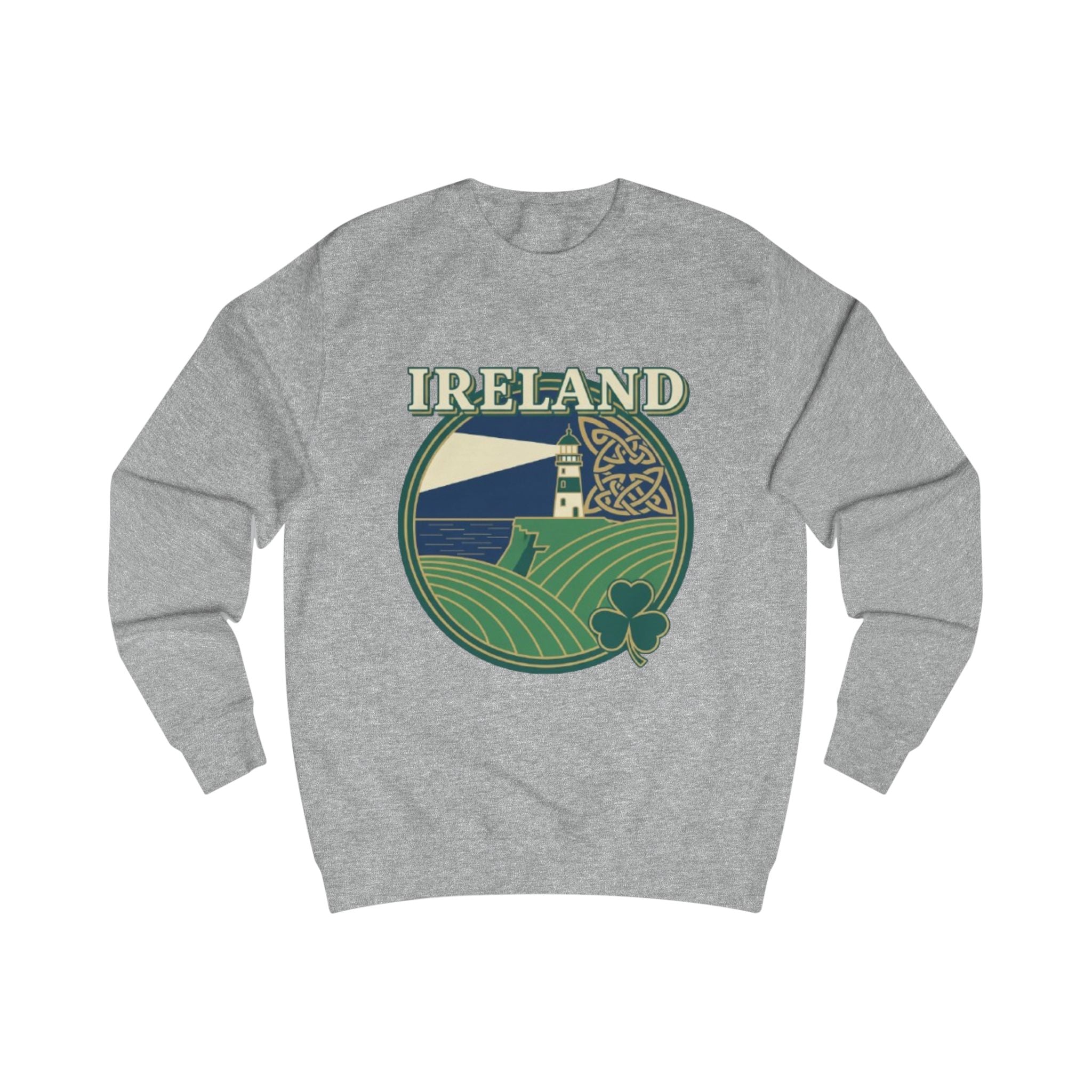 Ireland Flag Text Sweatshirt — St. Patrick’s Day Irish Pride Crewneck
