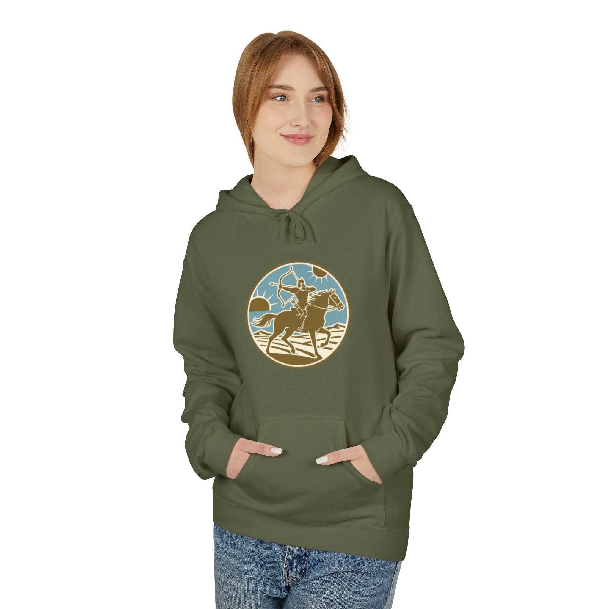 Surf Sunset Hoodie — Coastal Palm Beach Surfing Graphic Hoodie