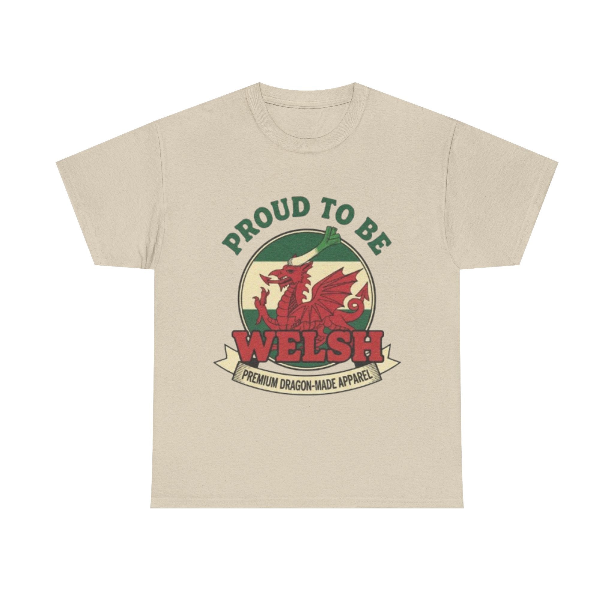 Proud to Be Welsh T-Shirt — Welsh Dragon Pride Tee
