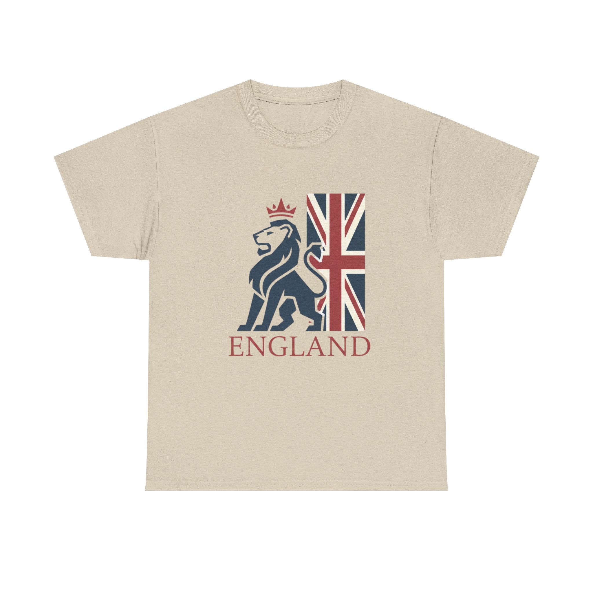 England Lion Flag T-Shirt — British Pride Graphic Tee