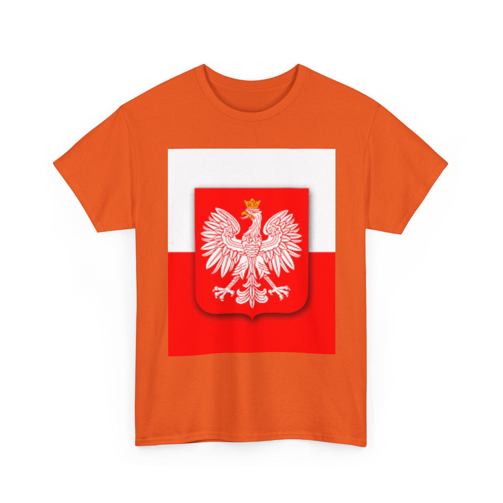 Polish White Eagle T-Shirt — Polska Coat of Arms Tee
