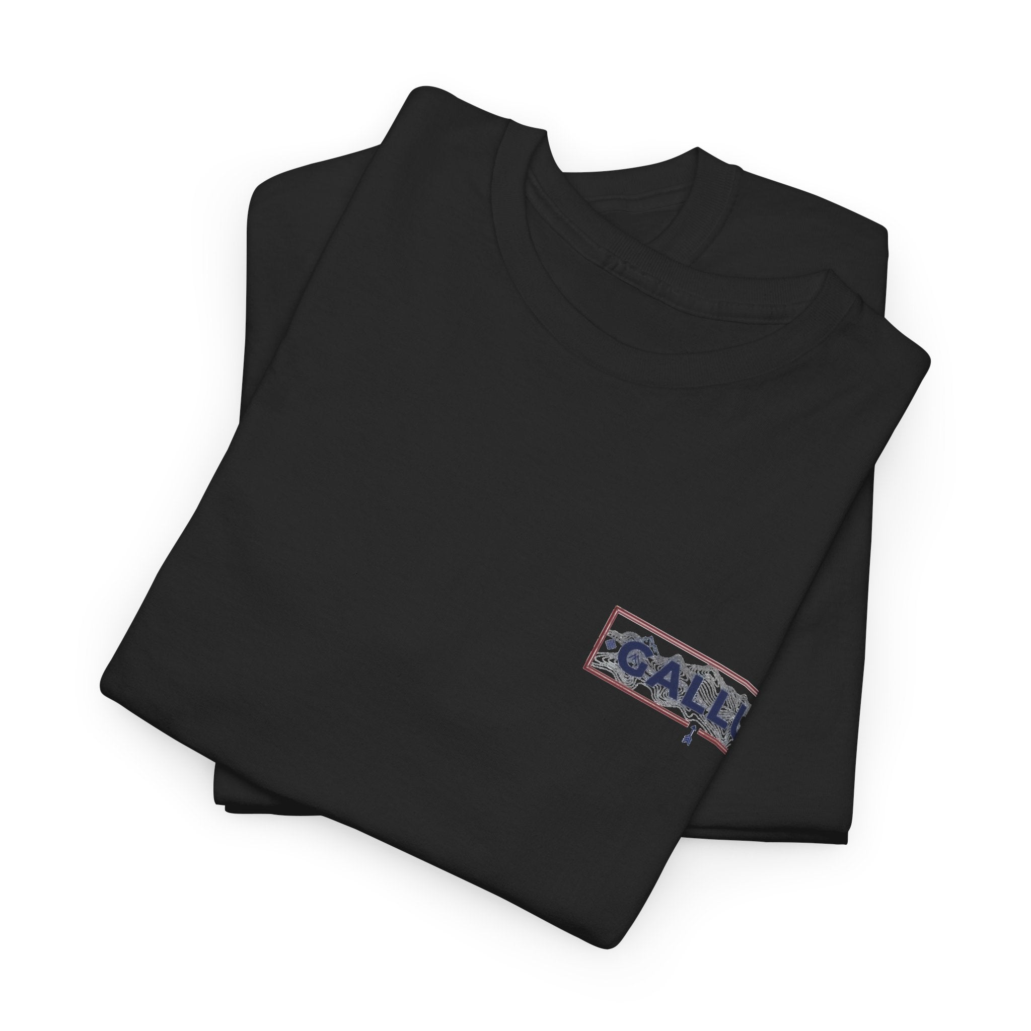 Gallus Logo Tee — Minimal Chest Patch White T-Shirt