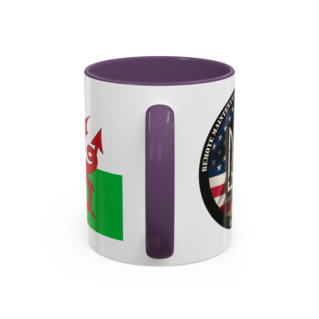 Wales Flag Accent Coffee Mug (11/15oz) – Red Welsh Dragon Tea & Coffee Cup