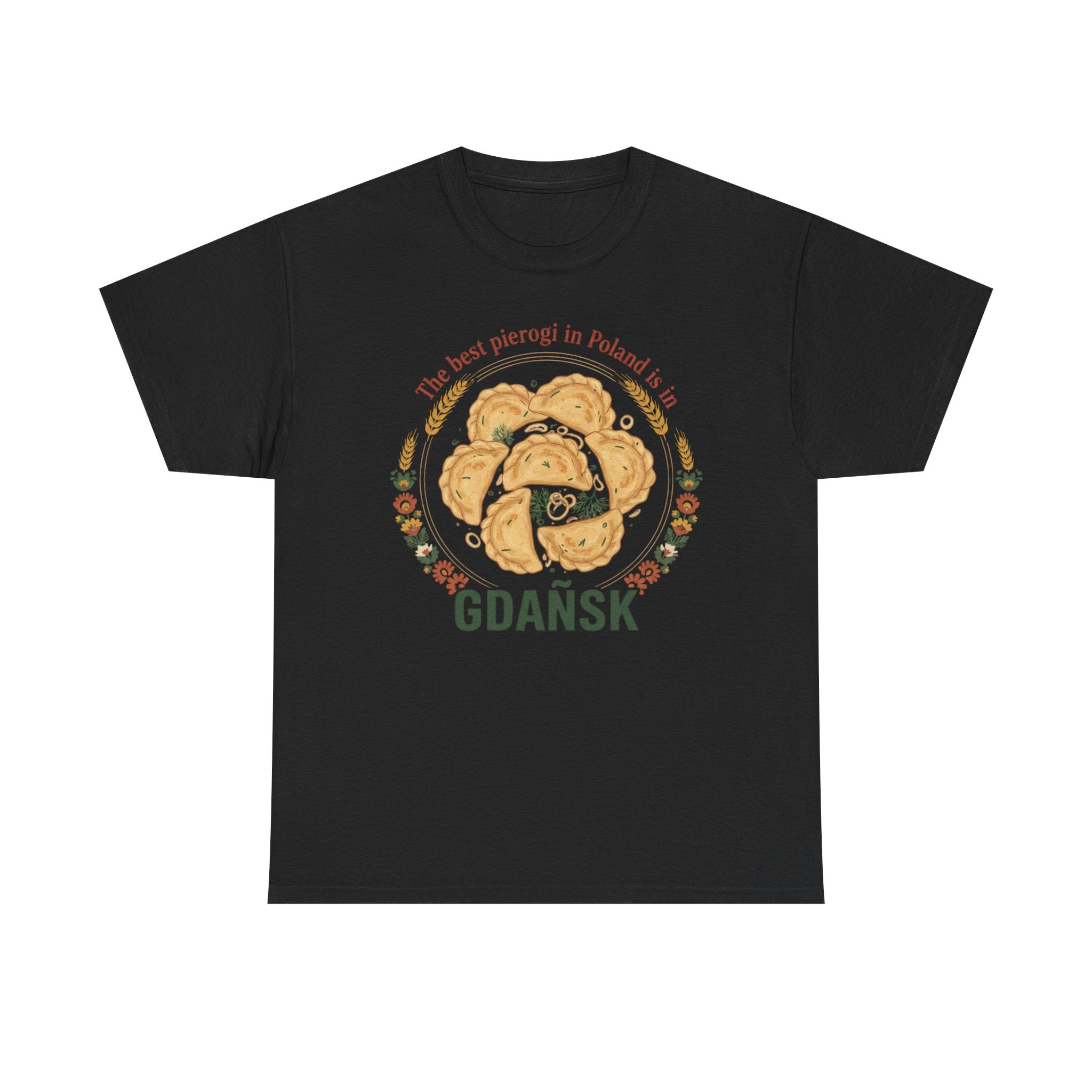 Gdańsk Pierogi T-Shirt — "The best pierogi in Poland" Travel Souvenir Tee