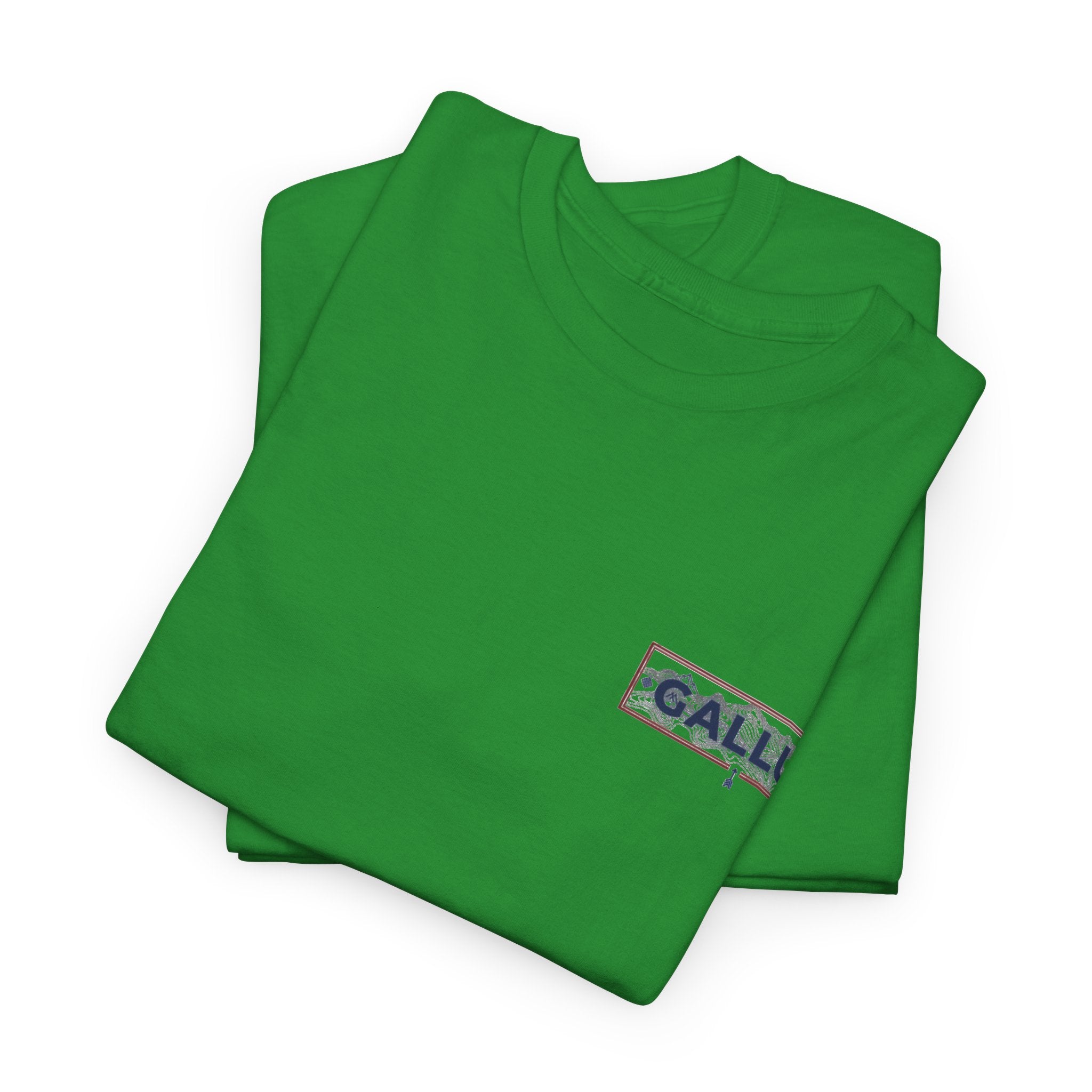 Gallus Logo Tee — Minimal Chest Patch White T-Shirt