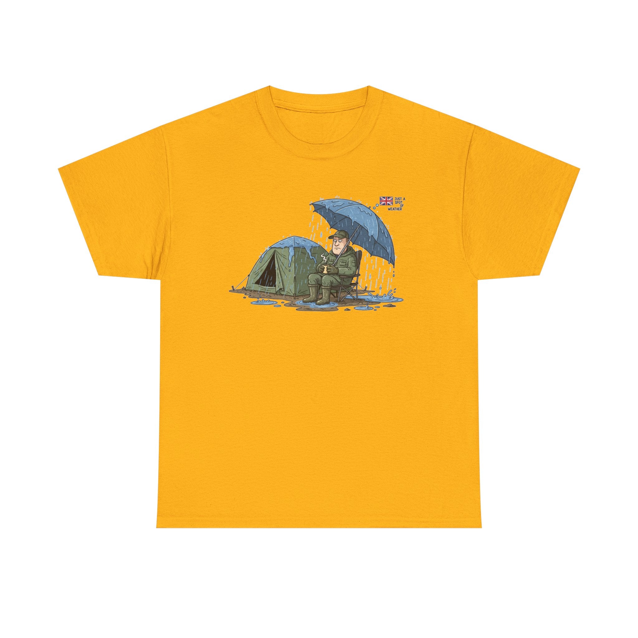 Retro Mountain Camper Graphic T-Shirt — Vintage Van Life Adventure Tee