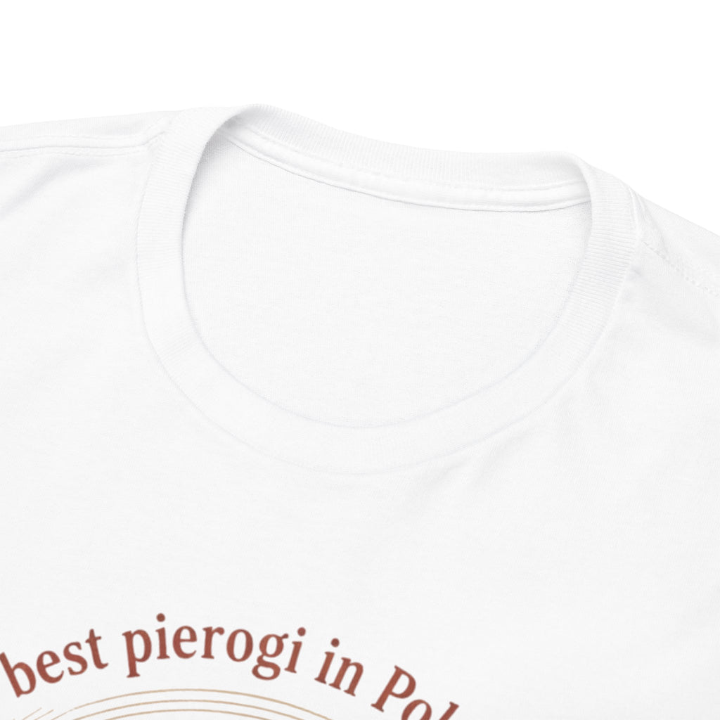 Kraków Pierogi Graphic Tee — "The best pierogi in Poland is in KRAKÓW" T-Shirt