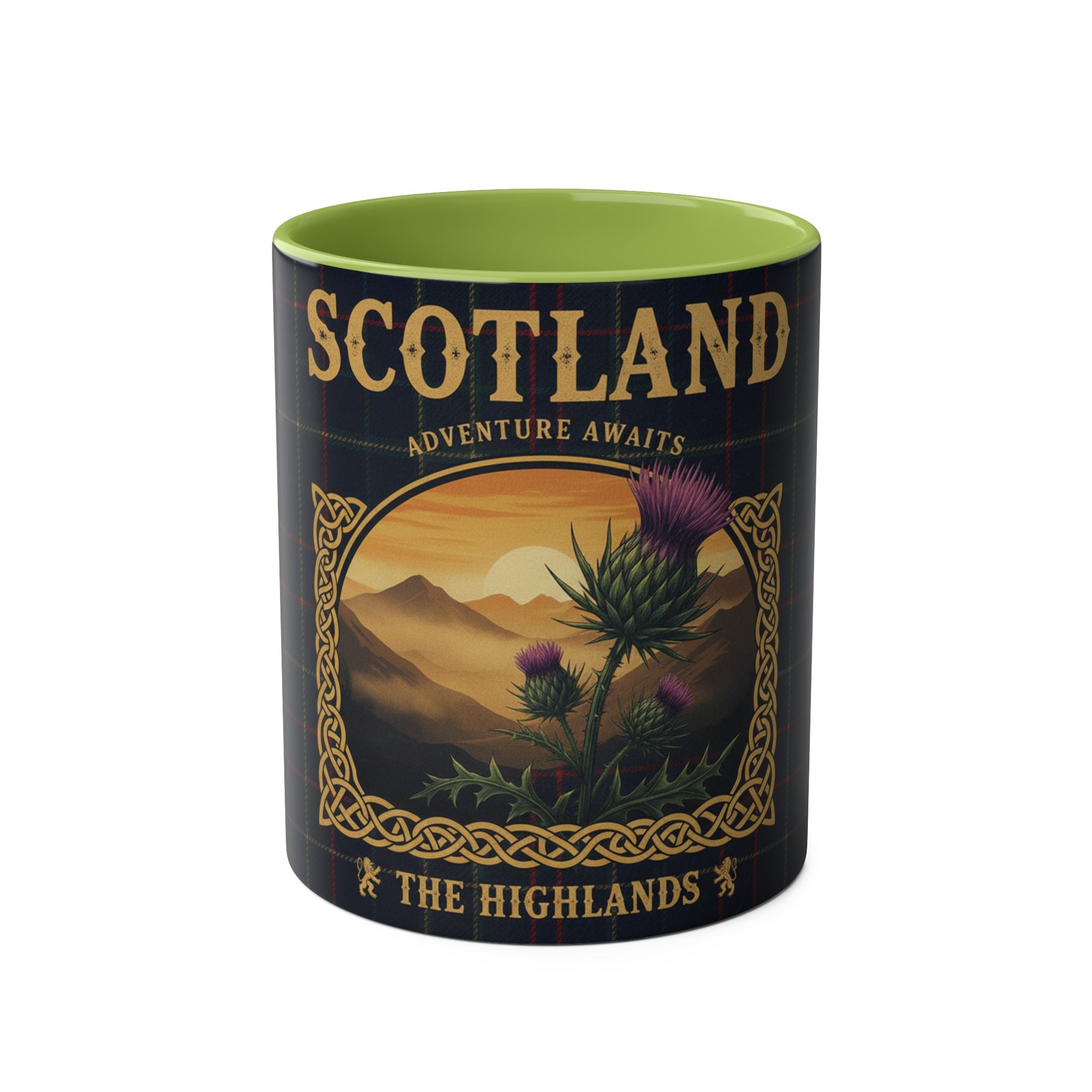 Two-Tone Coffee Mugs, 11oz