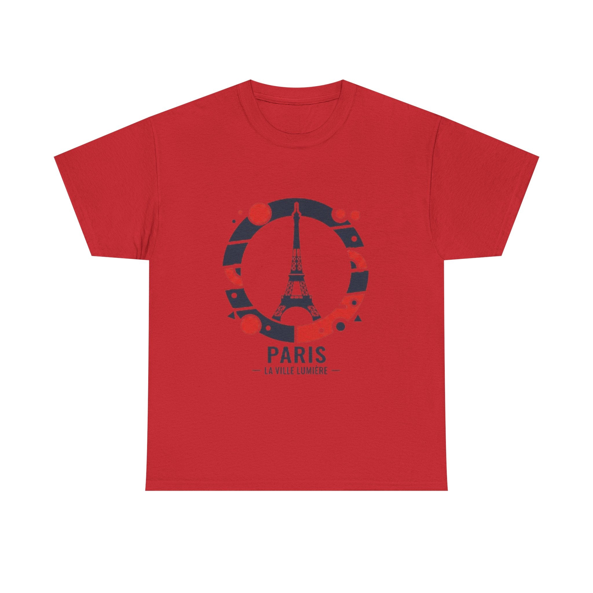 Paris Eiffel Tower Graphic Tee — 'Paris La Ville Lumière' Travel T‑Shirt