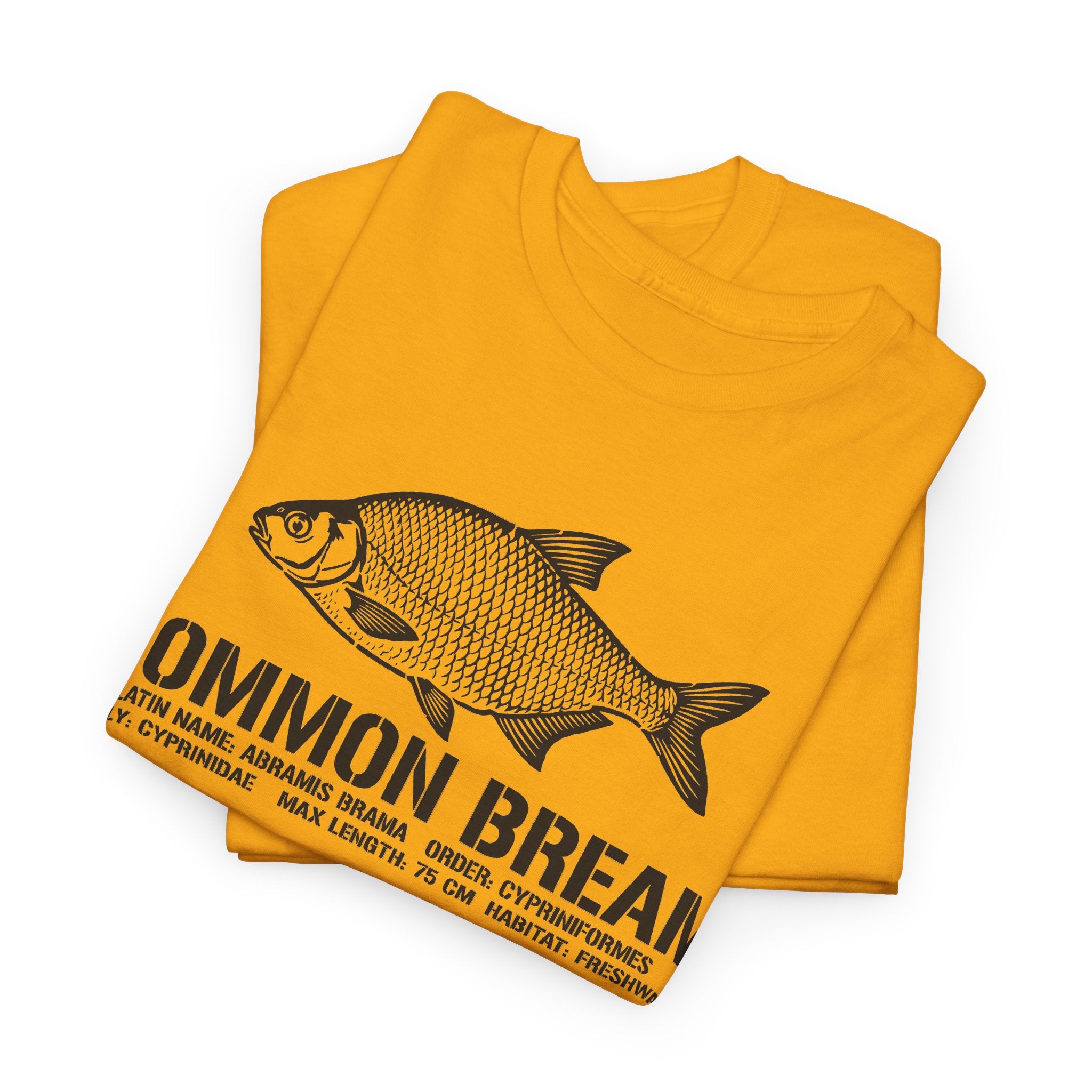 Common Bream Fishing Tee — Vintage Fish Illustration T-Shirt