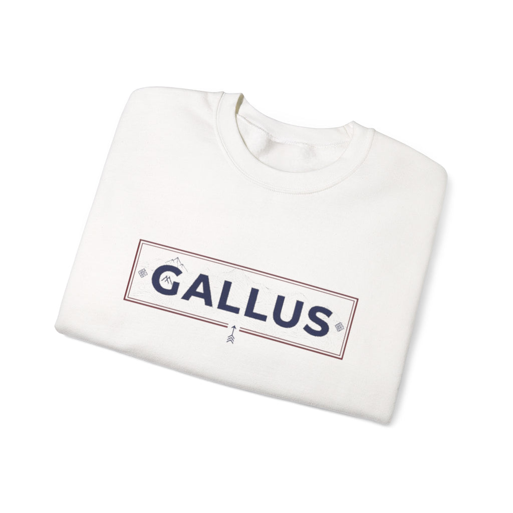 Spain Map Crewneck Sweatshirt — GALLUS Logo Travel Pullover