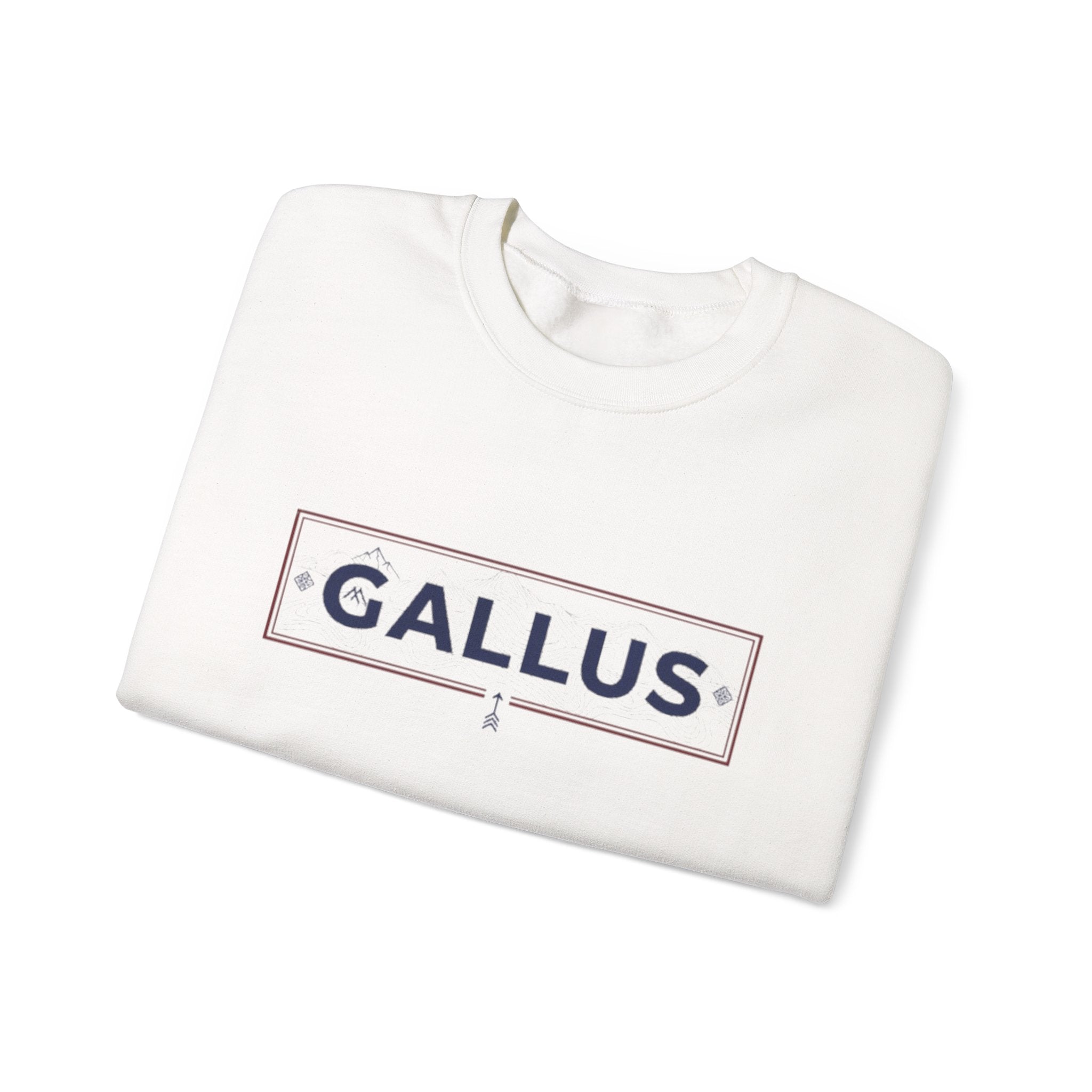 Spain Map Crewneck Sweatshirt — GALLUS Logo Travel Pullover