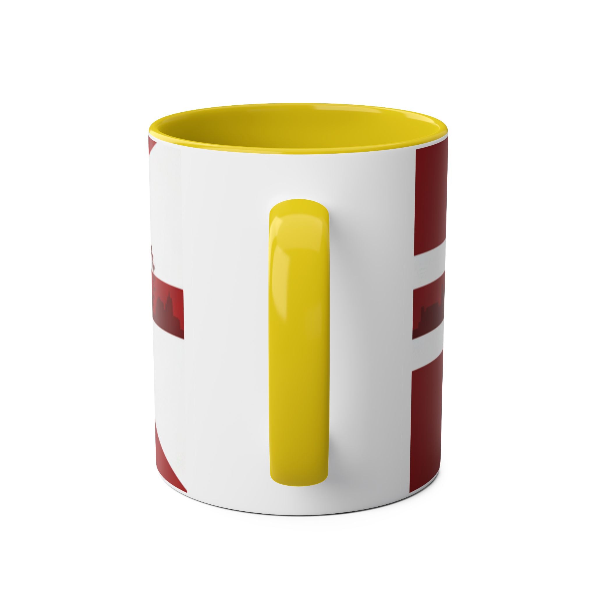 Two-Tone Coffee Mugs, 11oz