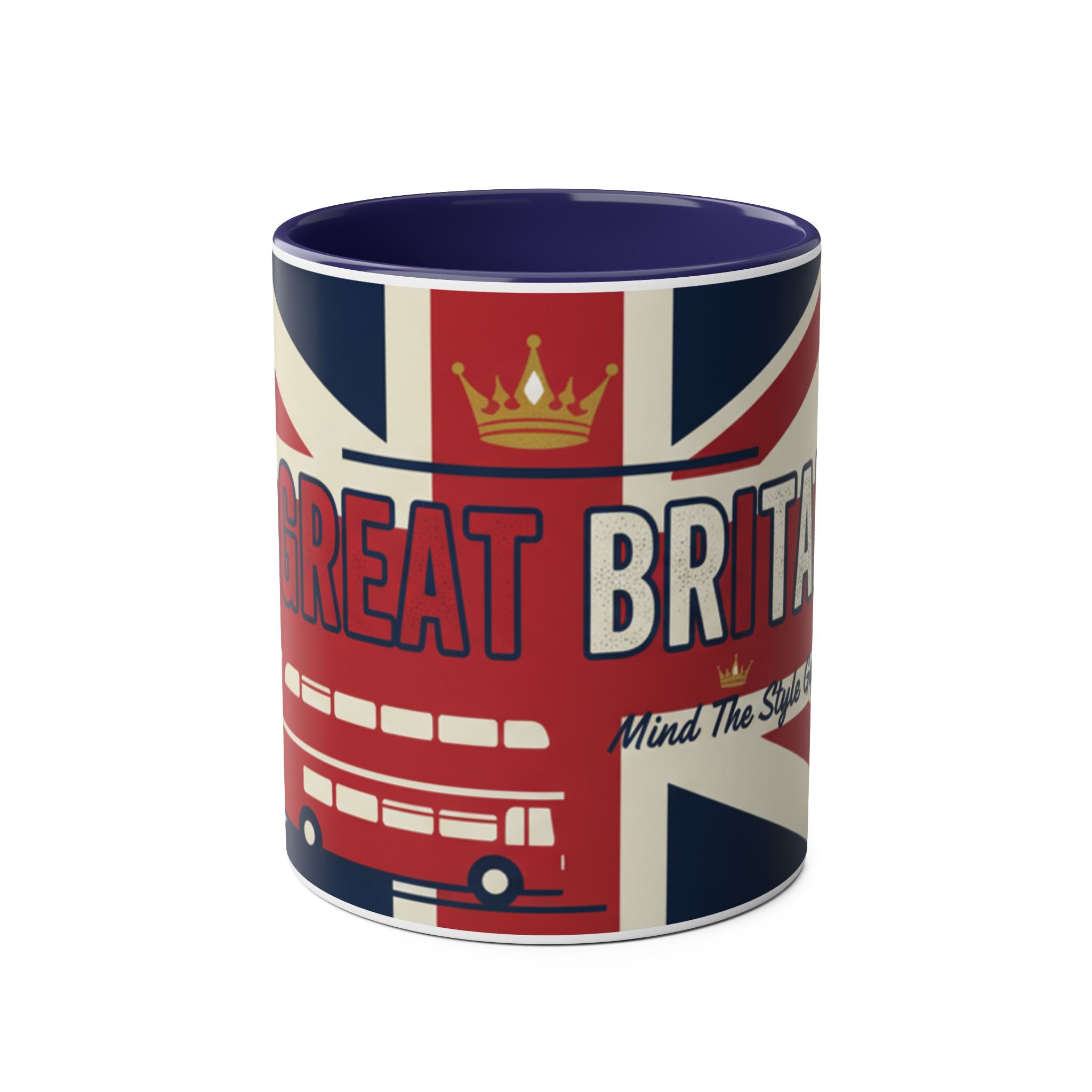 Two-Tone Coffee Mugs, 11oz