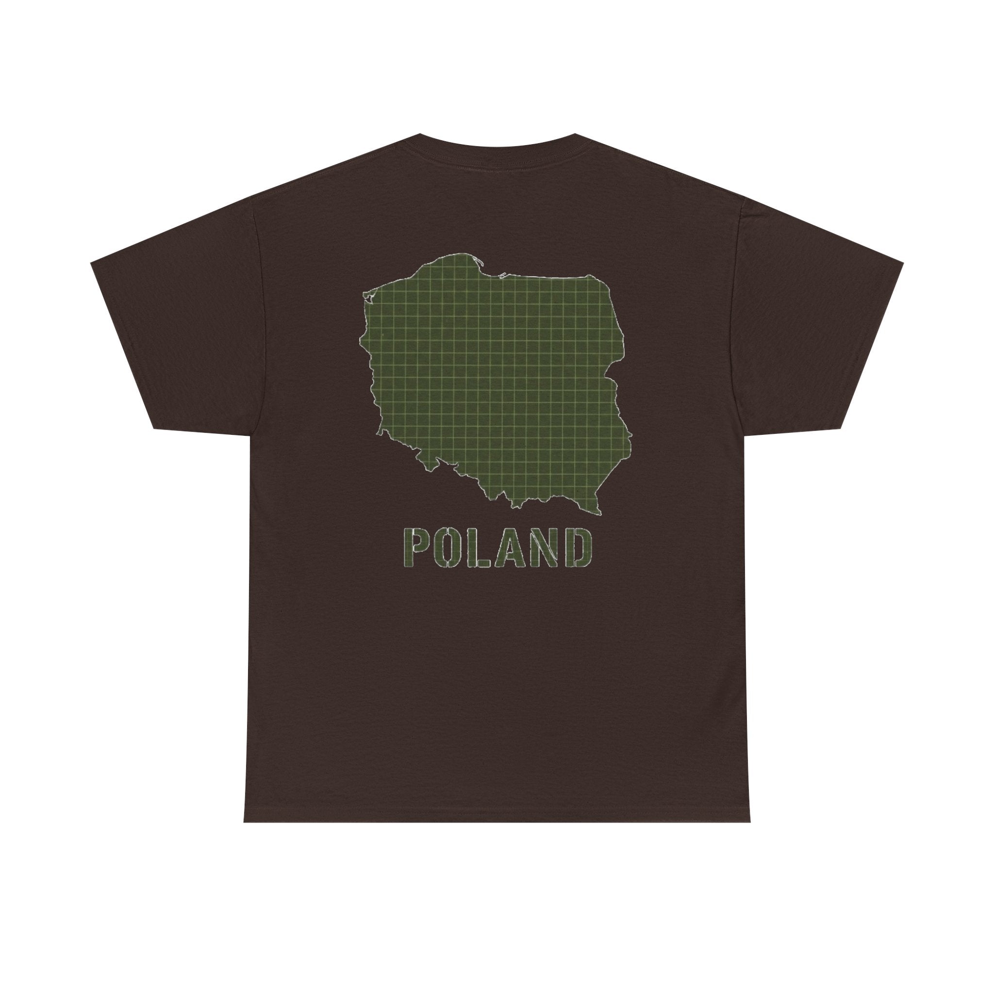Poland Map T-Shirt — Gallus Logo Military-Style Polish Pride Tee