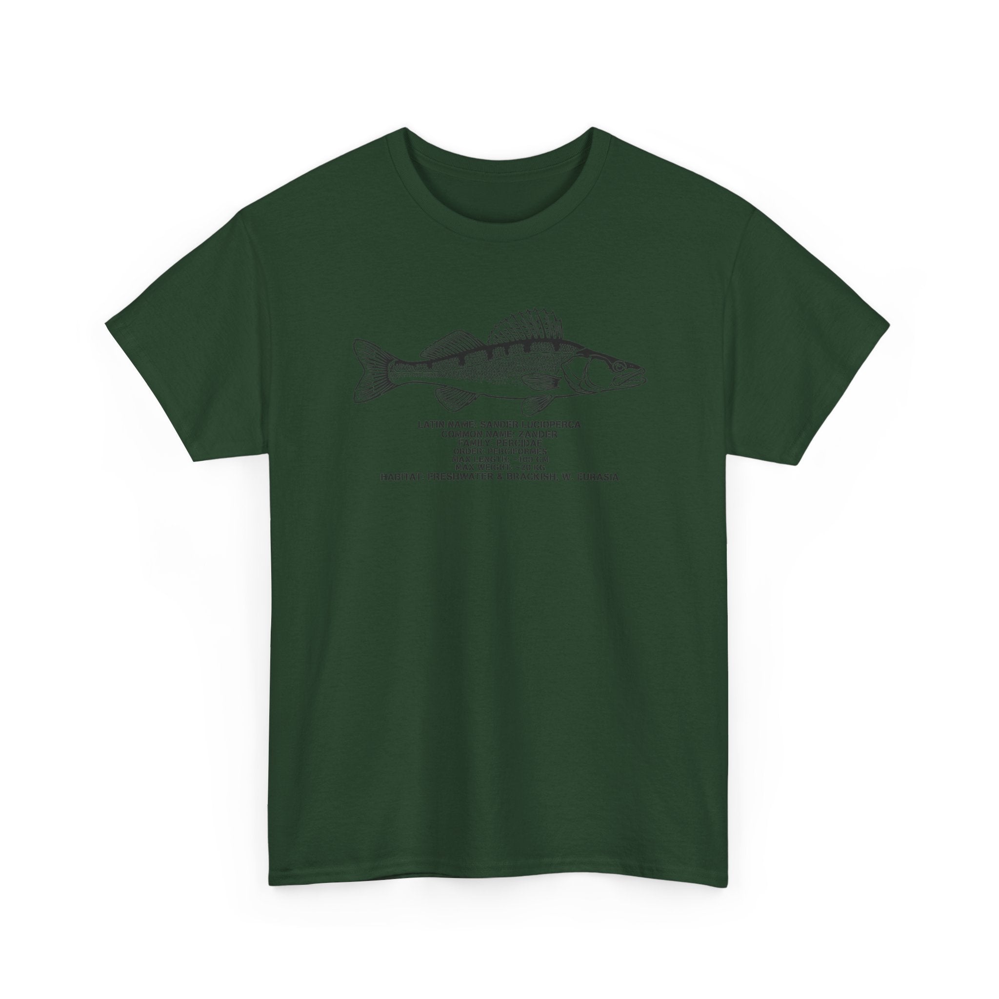 Walleye Fish (Zander) Illustration Tee | Fishing T-Shirt